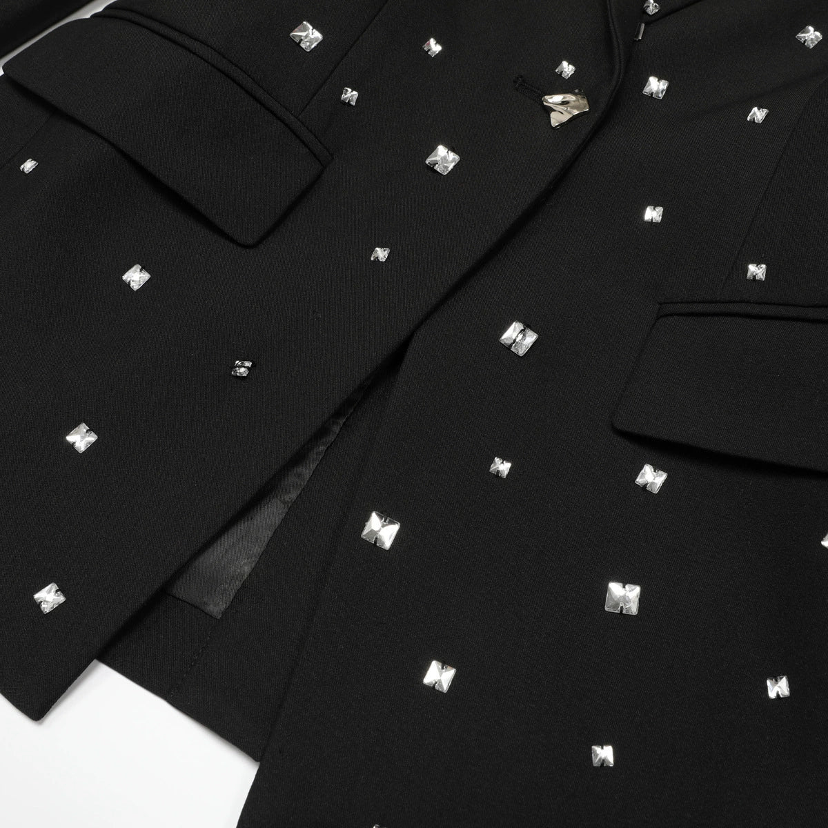Kingsley Black Diamante Blazer