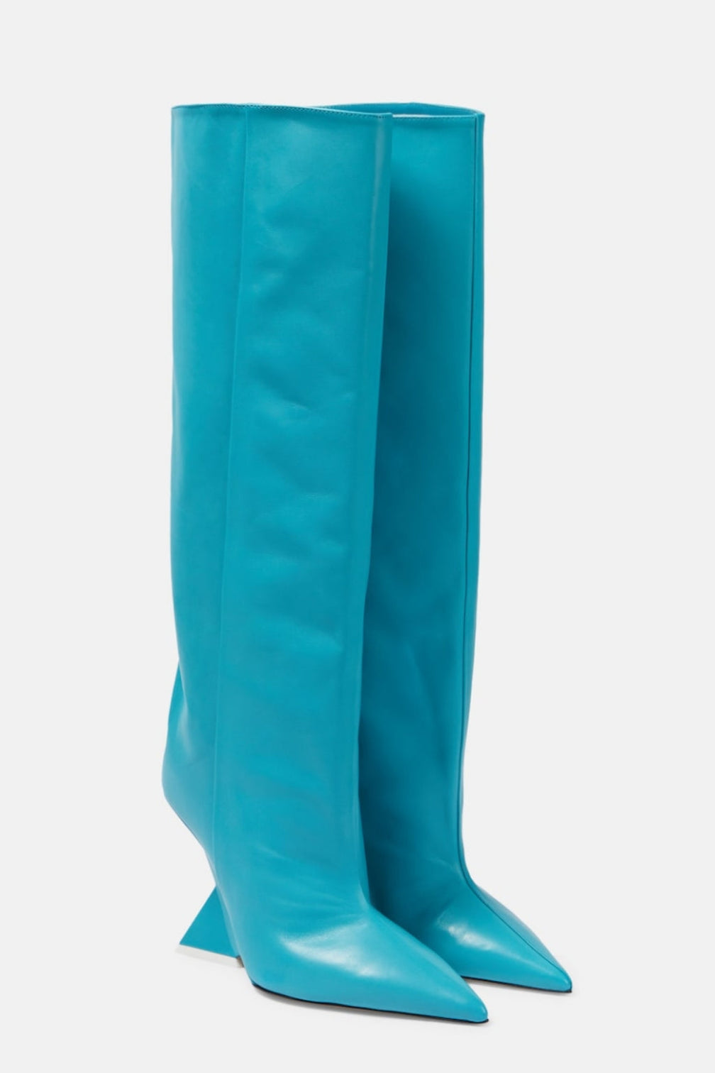 Astrid Heterotypic Knee-high Boots - Blue