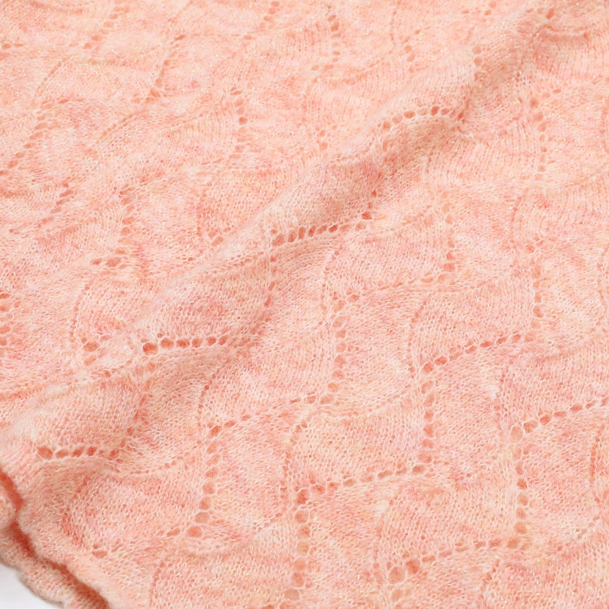 Jorge Sky Blue Floral Knit Midi Dress - Long Sleeve & Charming Tie-Front