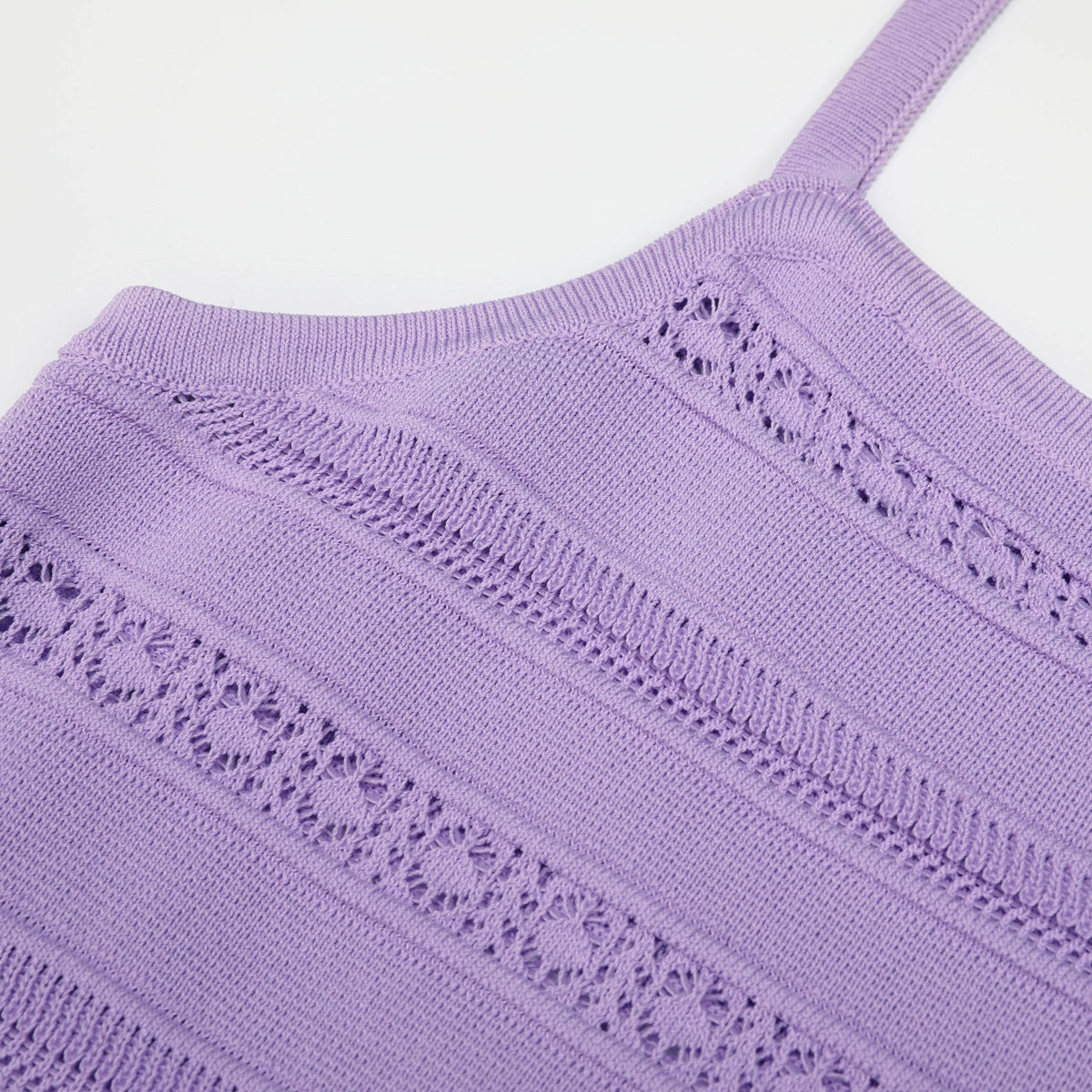 Kinsey Luxe Lavender Knit Cardigan & Midi Dress Set