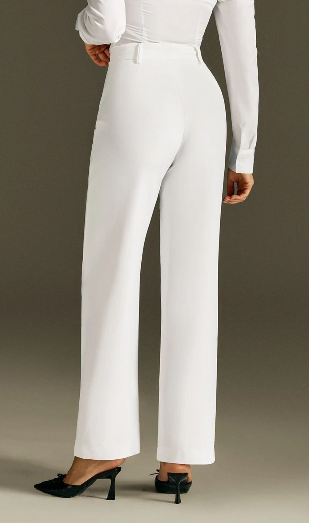 Rohesia Chic Cutout Tailored Pants – Modern Women's Trousers