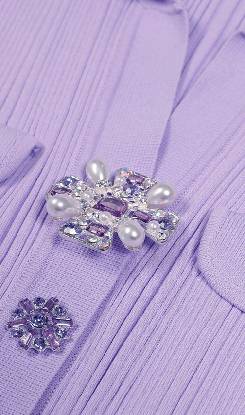 Ernst Lapel Knit Dress