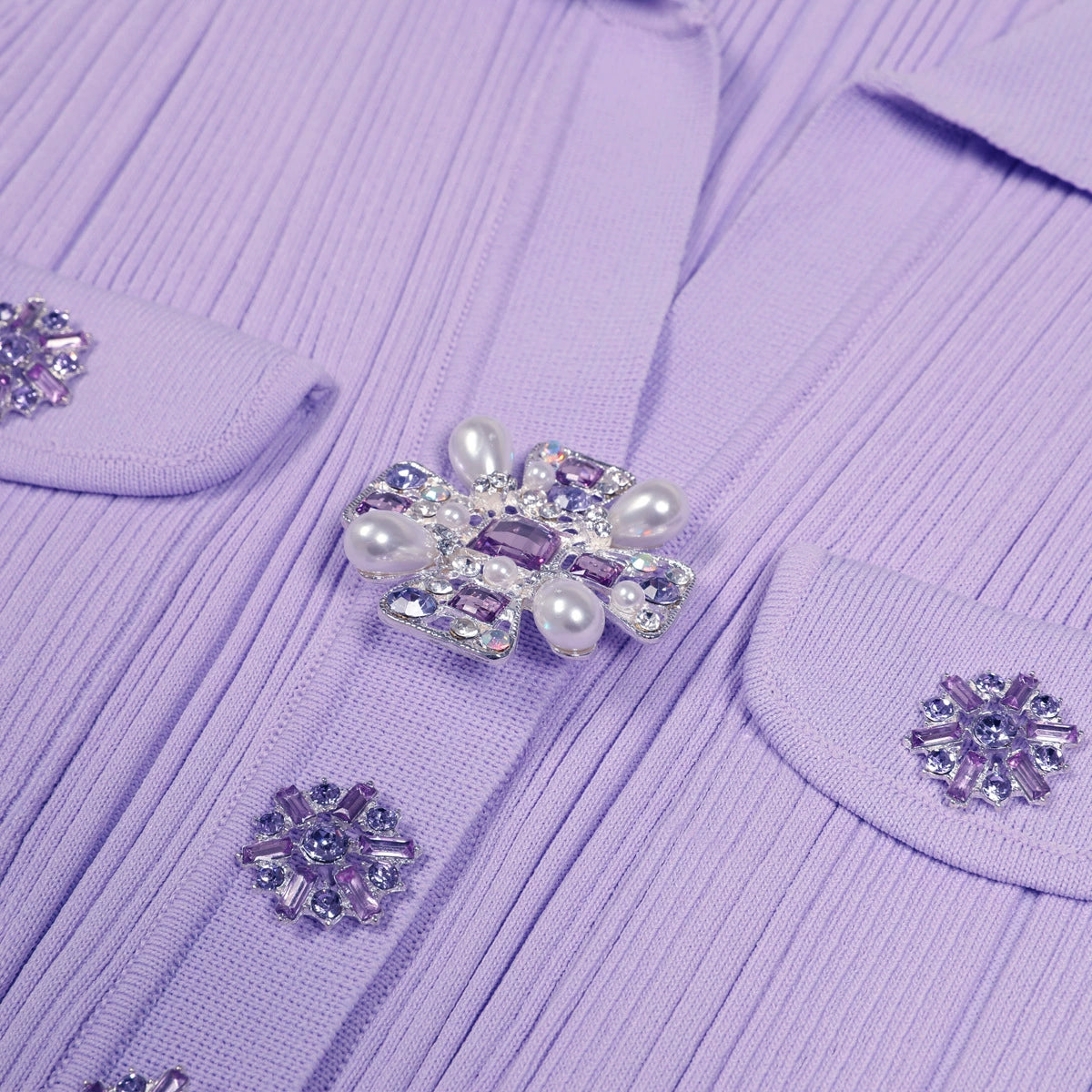 Ernst Lapel Knit Dress