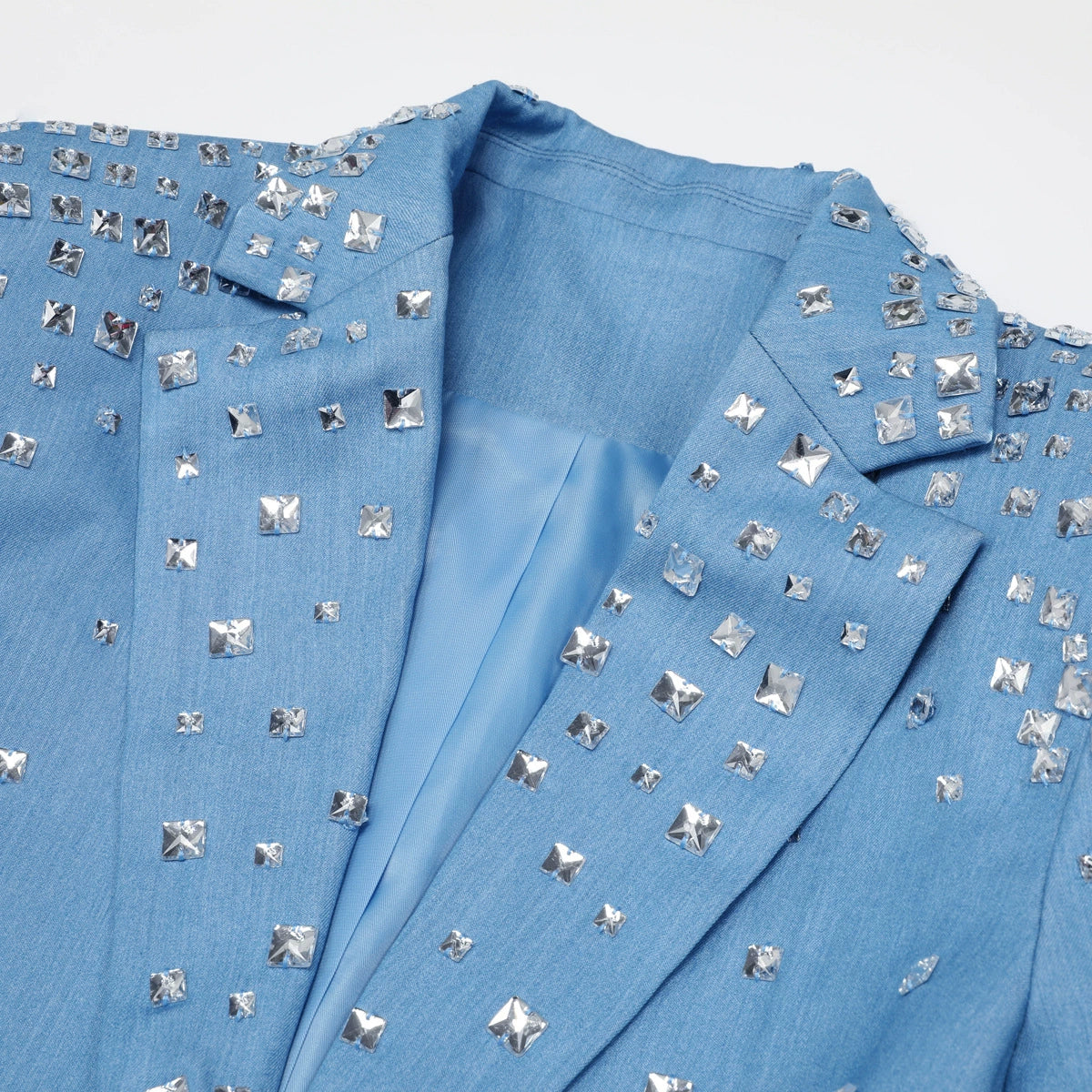 Kingsley Blue Diamante Blazer