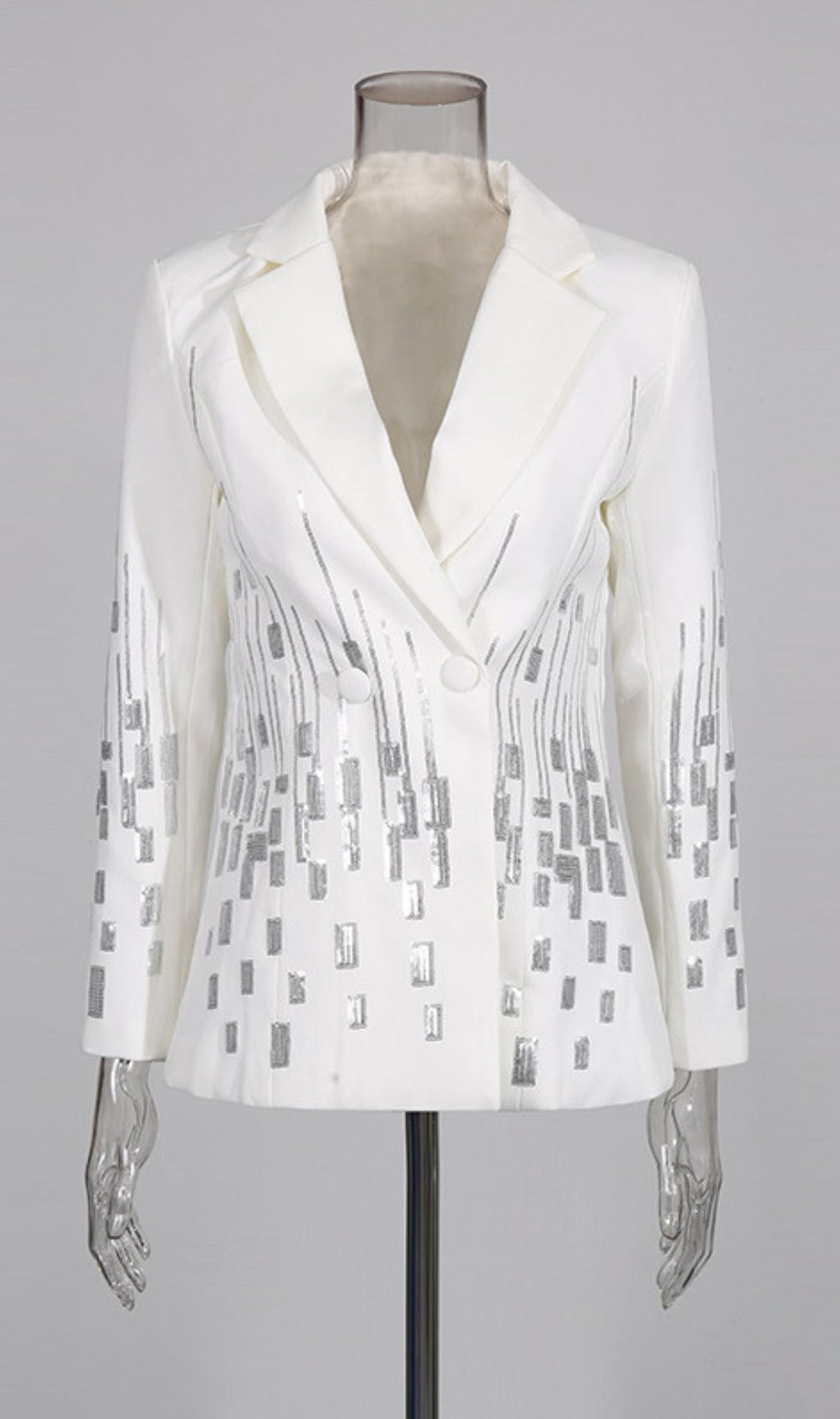 Idalis Glam Sequin Blazer & Pants Set - Women's Statement Suit