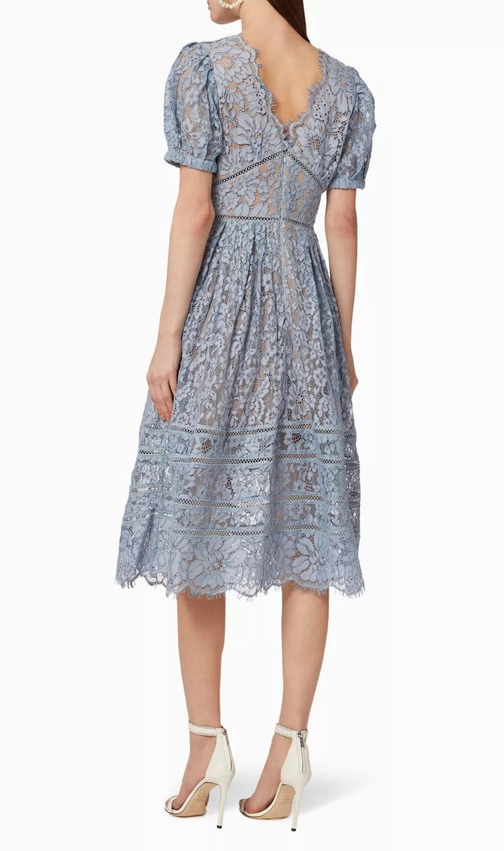 Anshika Fine Cord Lace Dress