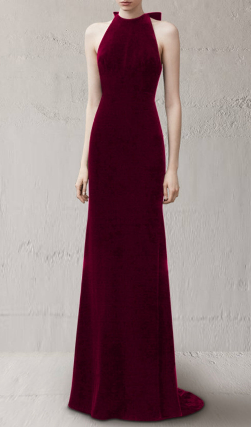 Frida Halter Neck Maxi Dress