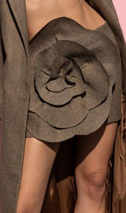 Andarta 3D Flower Mini Skirt