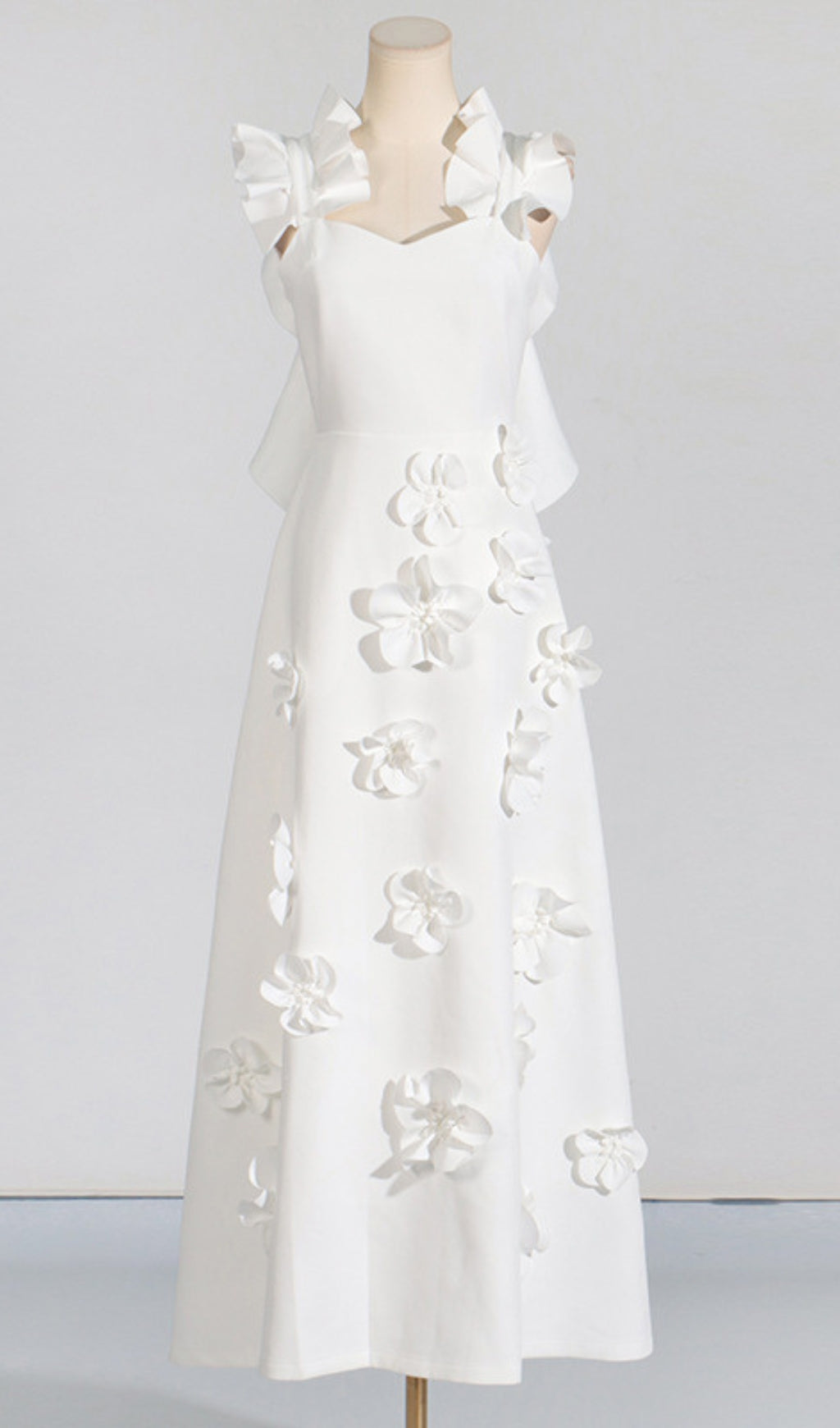 Bracha 3D Flower Maxi Dress