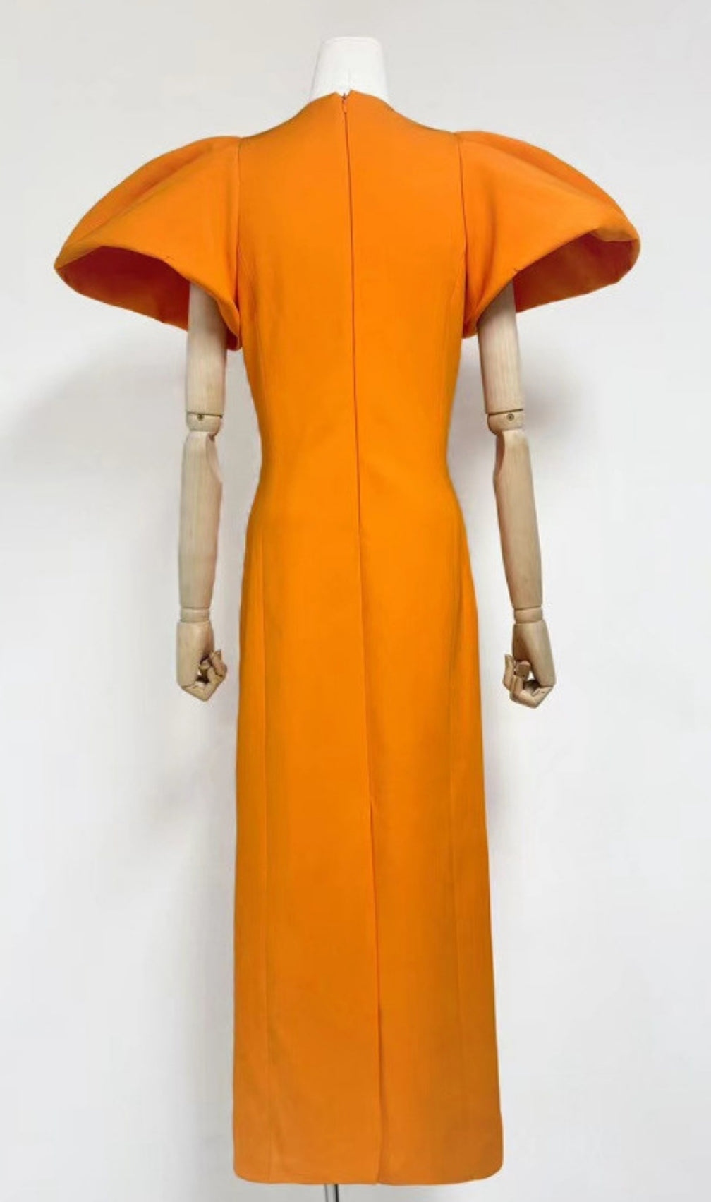 Fiorenzo Puff Sleeve Flower Maxi Dress