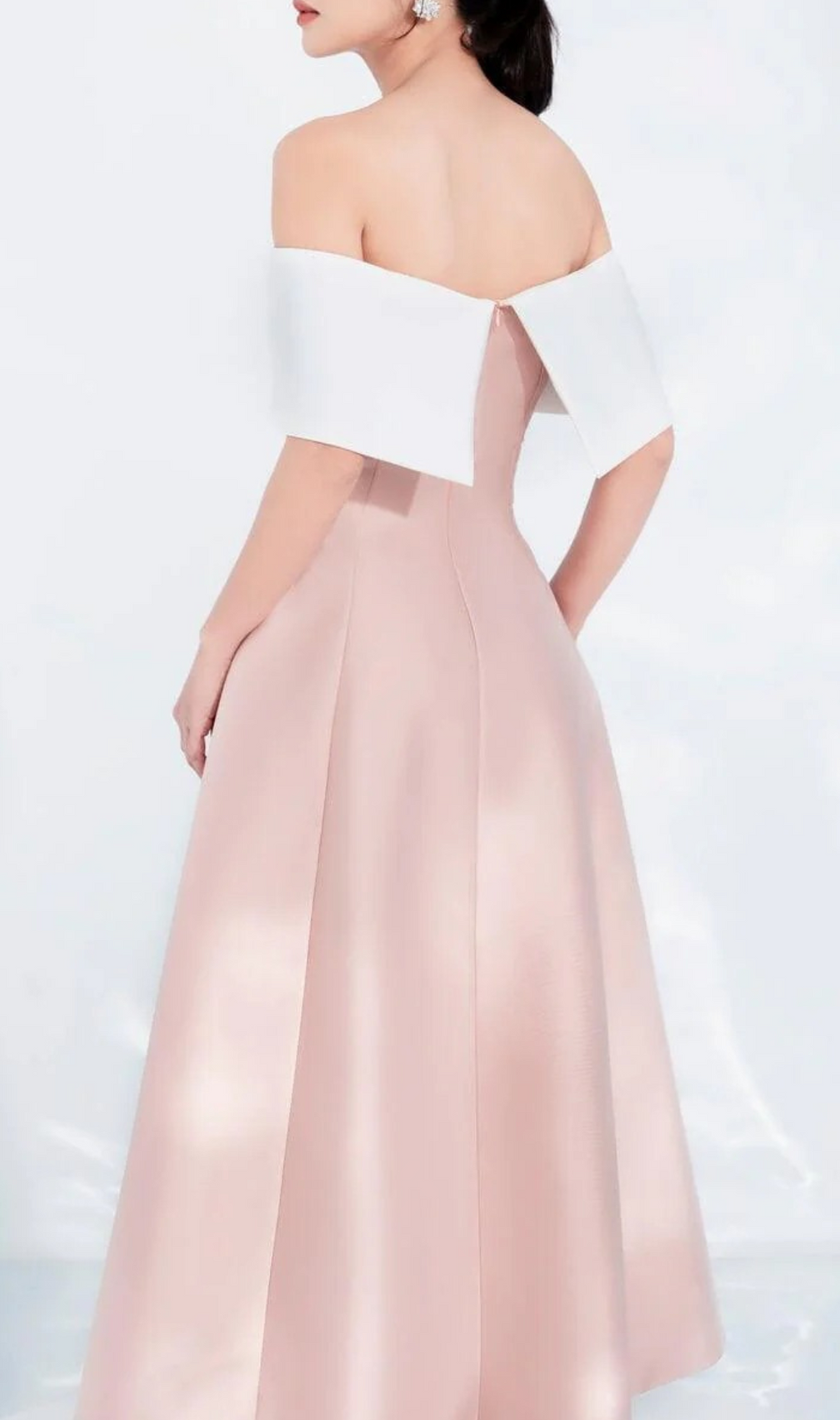 Dakota Slit Off-Shoulder Midi Dress