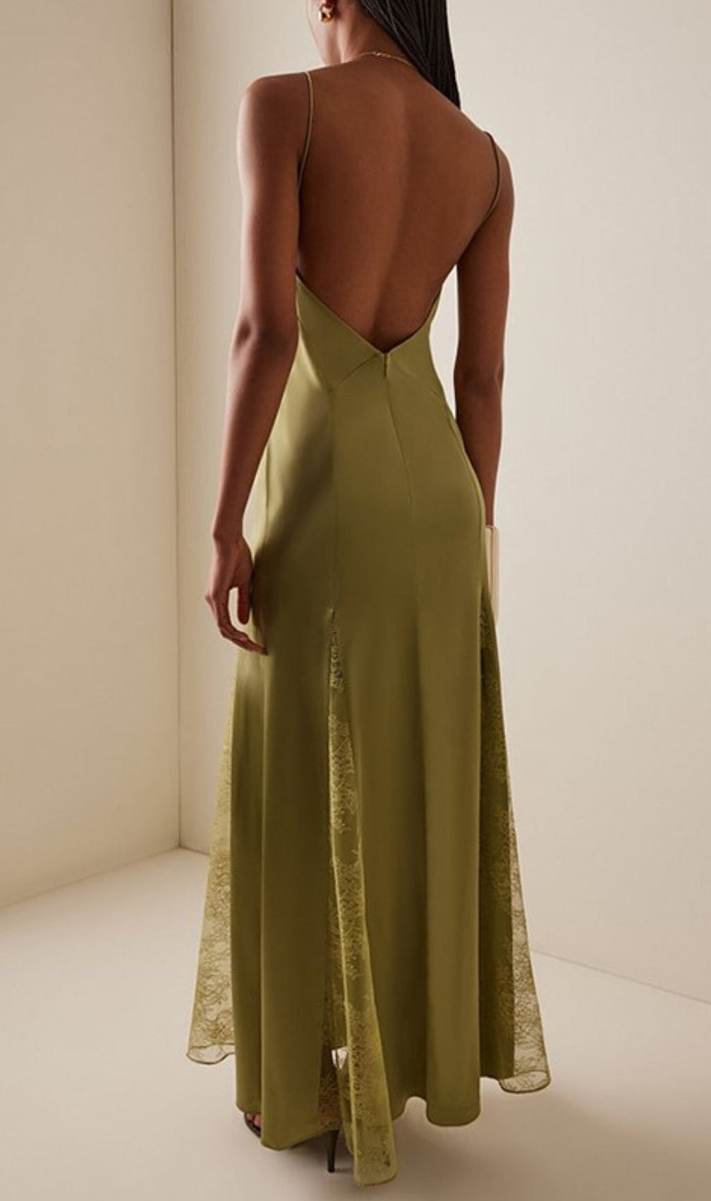 Haldis Strappy Lace Maxi Dress