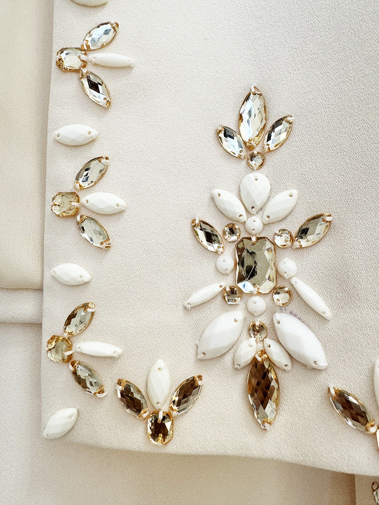 Braulio Crystal Two-Piece Skirt Set