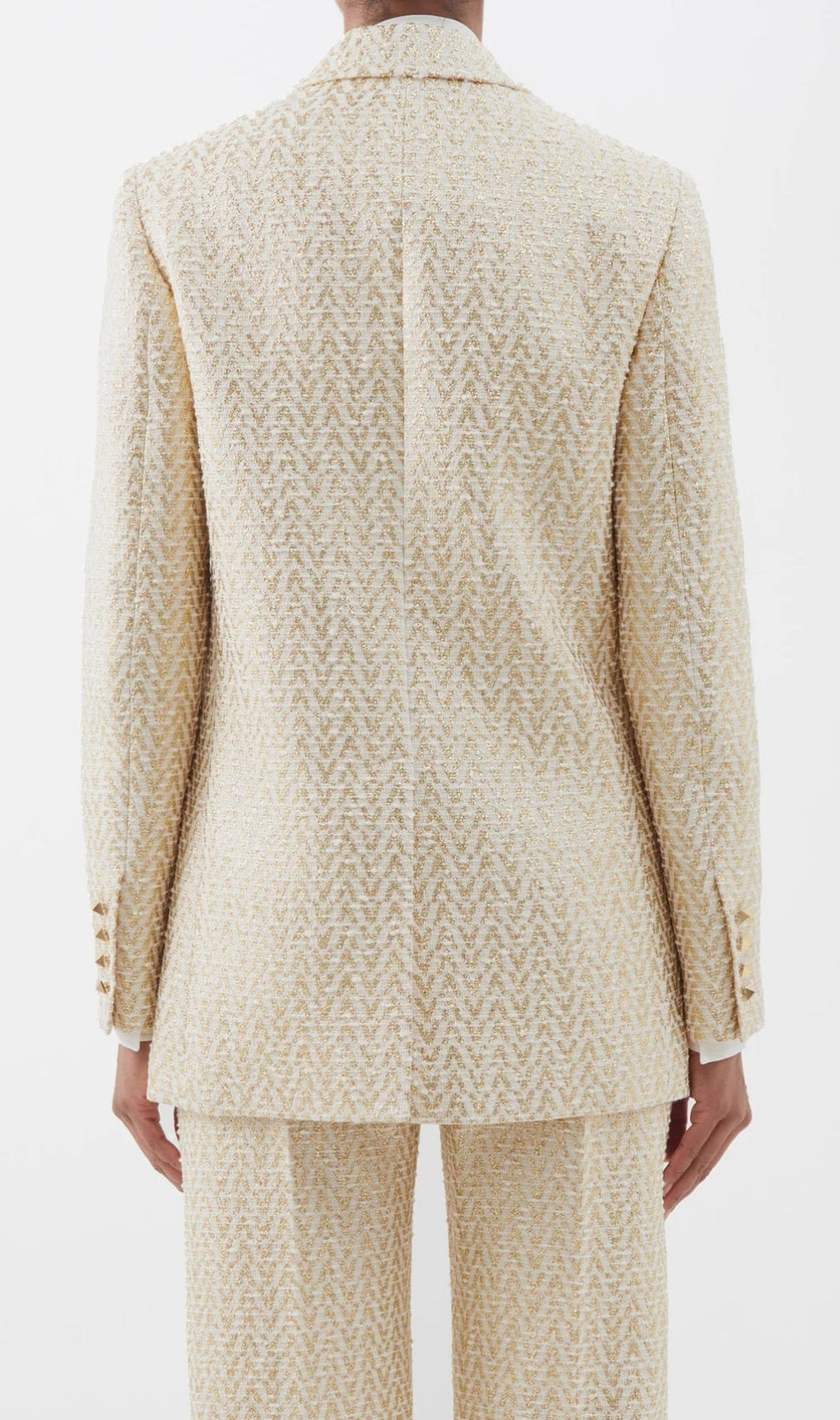 Annie Cotton-Blend Tweed Jacket Suit