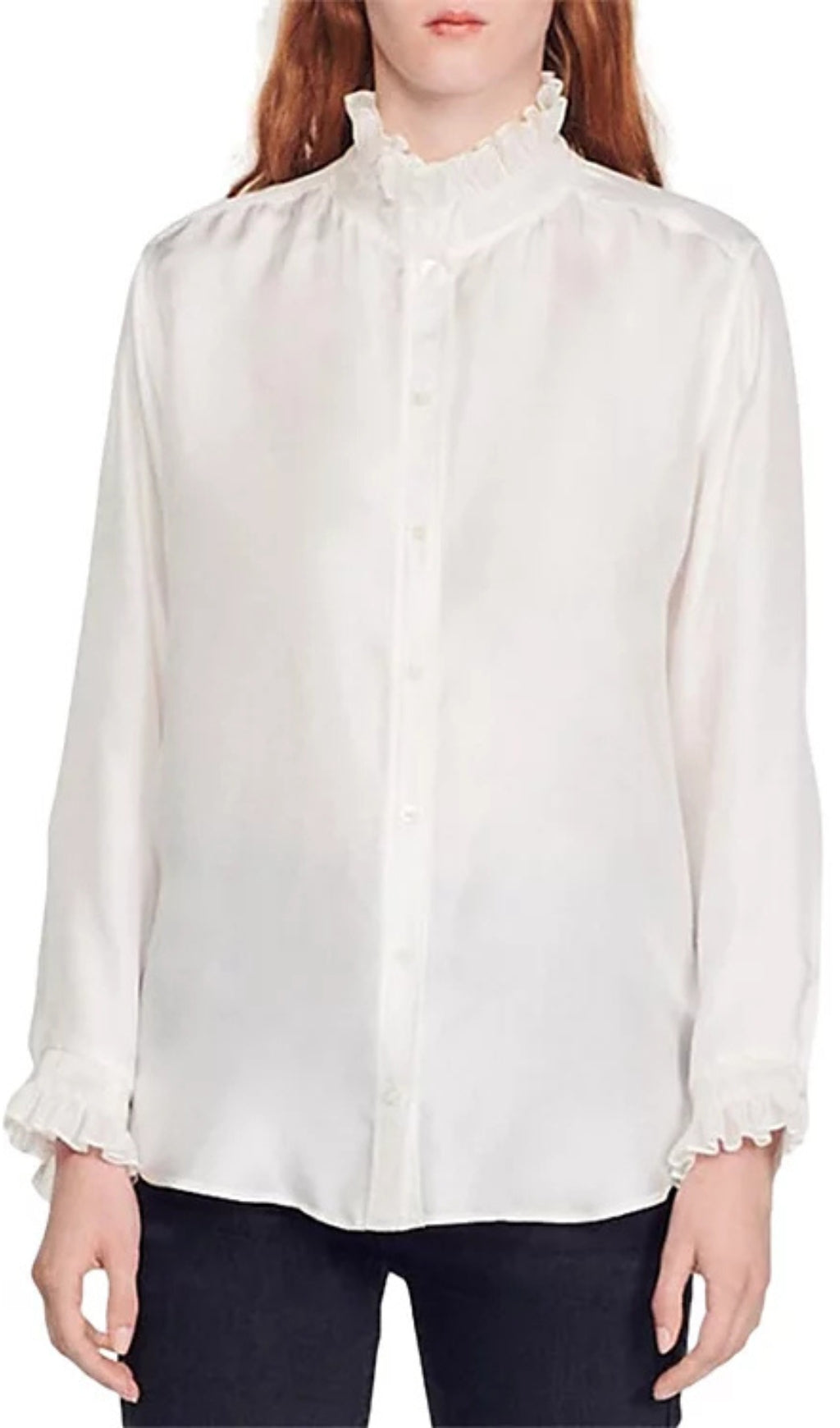 Haby Ruffled Trim Shirt