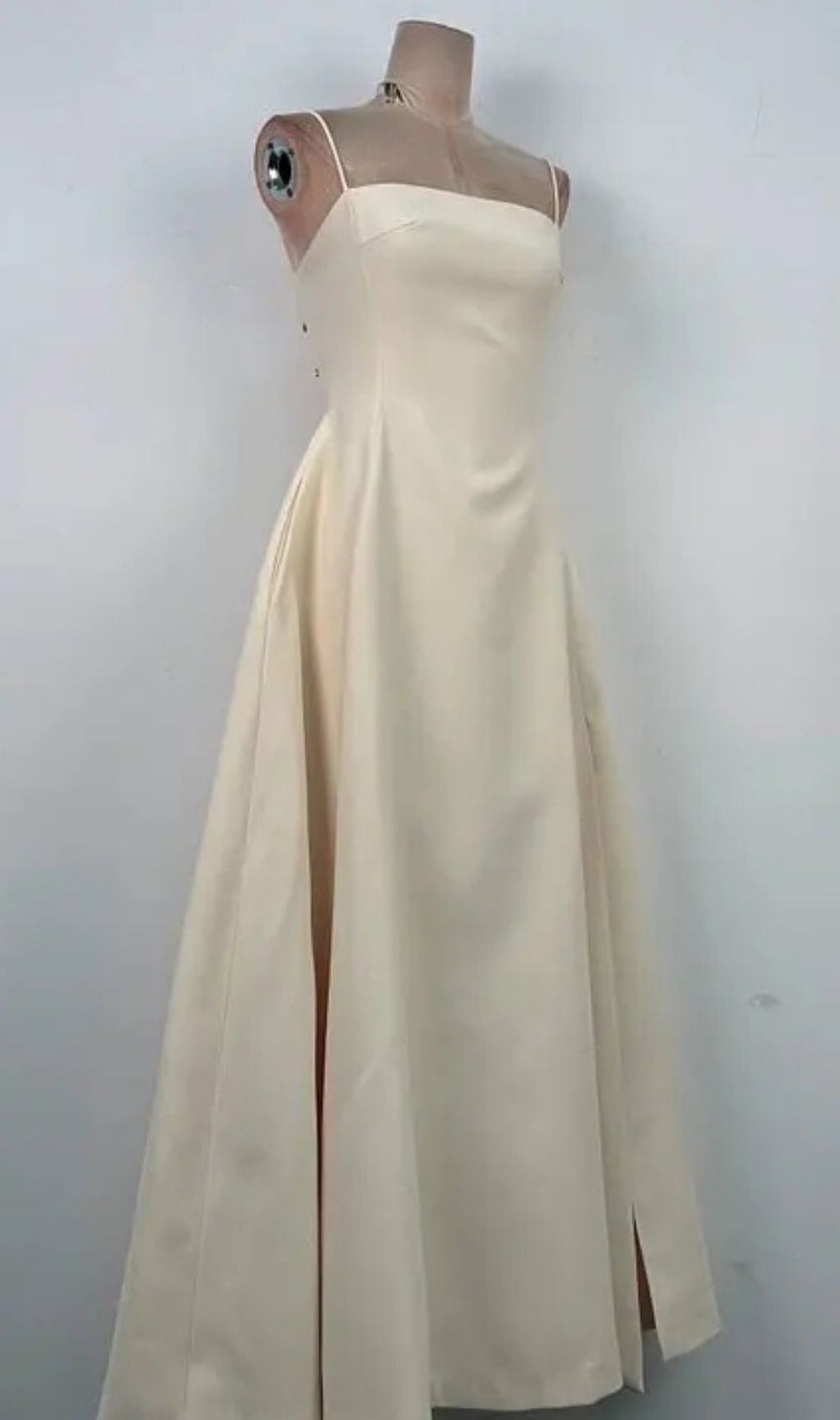 Tulle Splicing Bow Sleeveless Maxi Dress