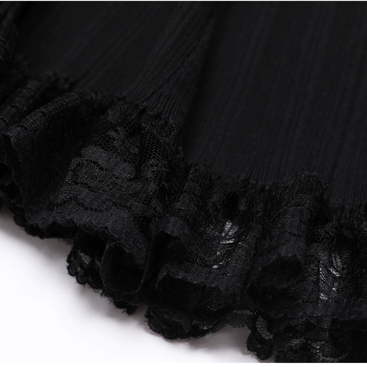 Kinzy Black Sleeveless Lace Midi Dress