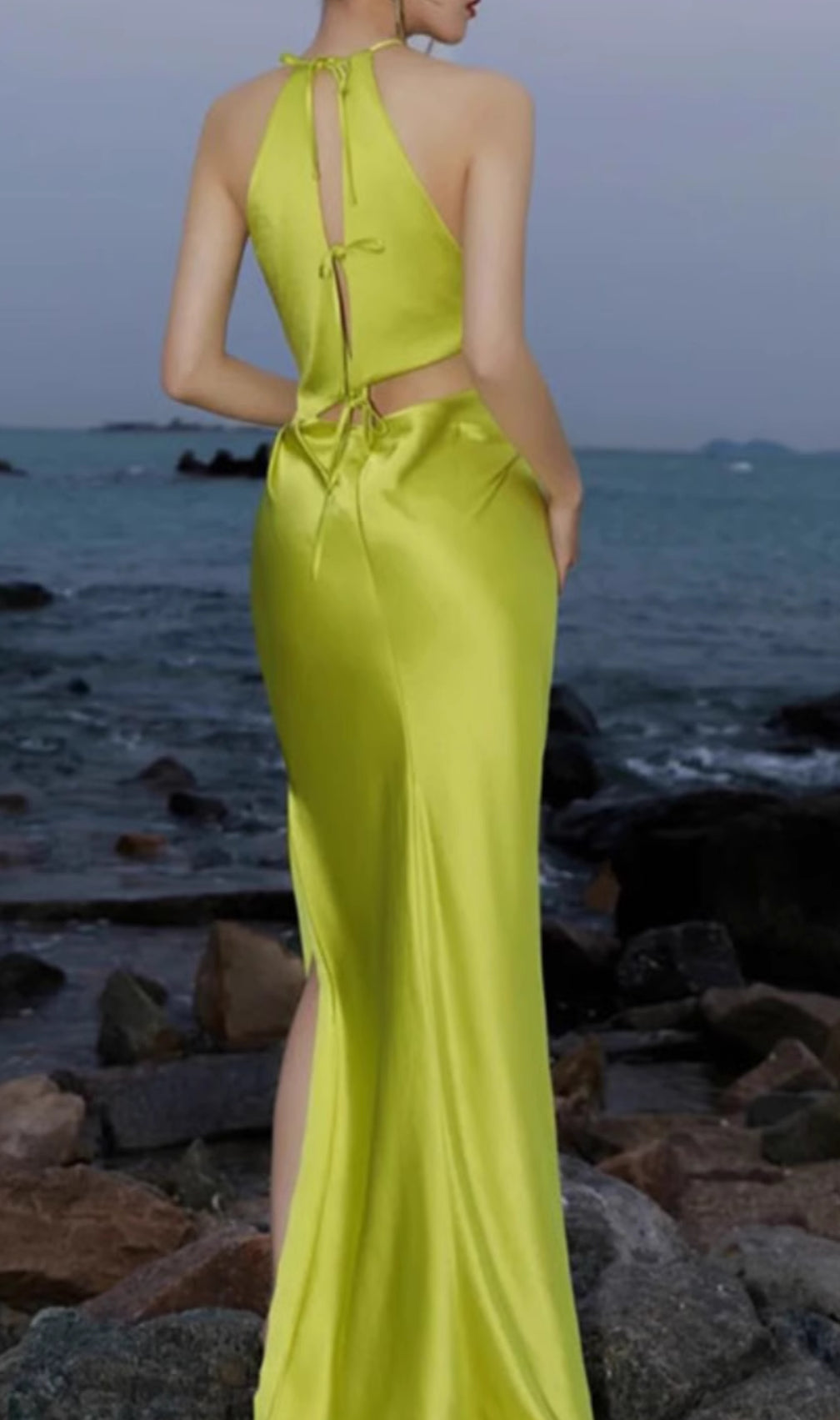 Eskil Green Cutout Maxi Dress