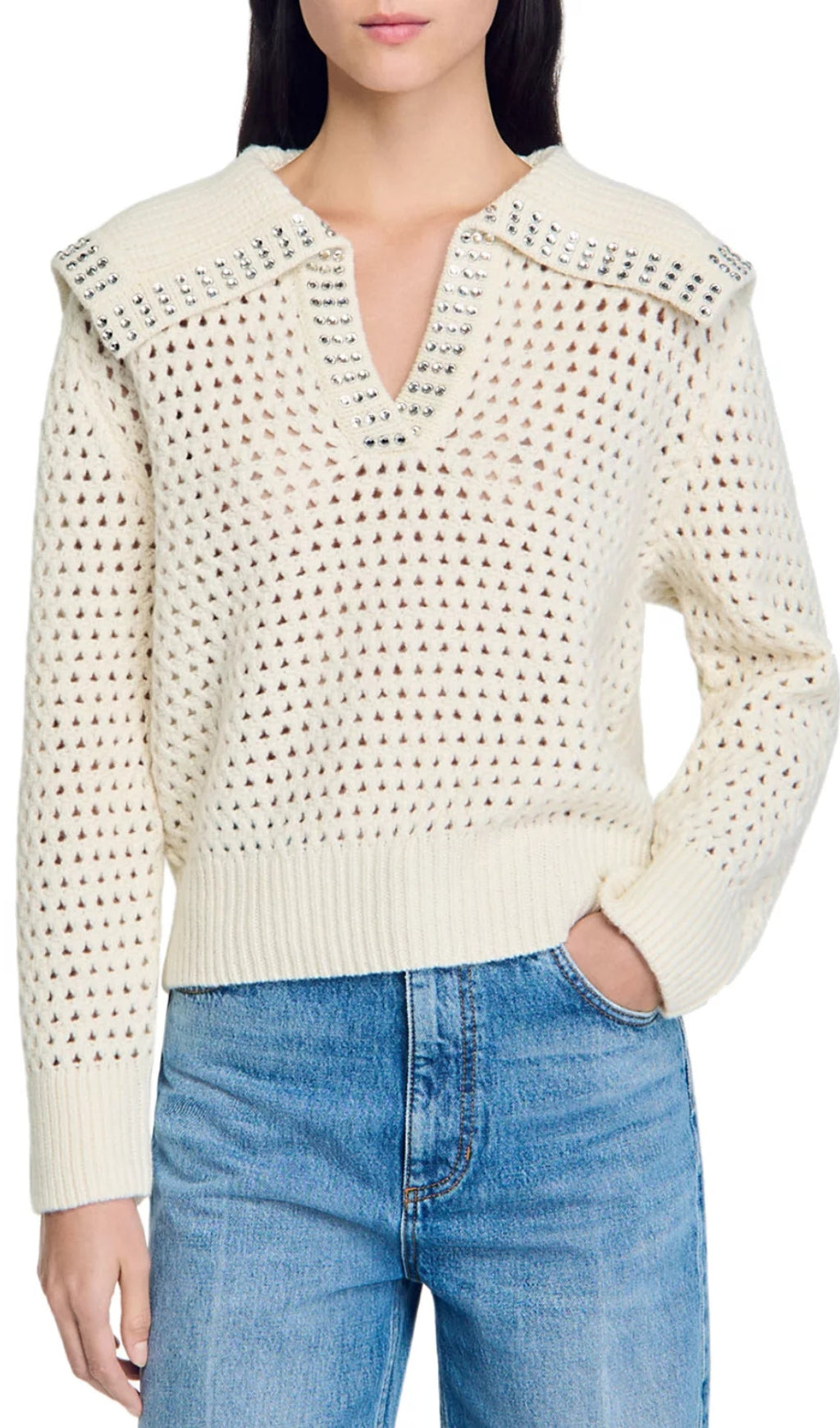 Ursule Open Knit Sweater
