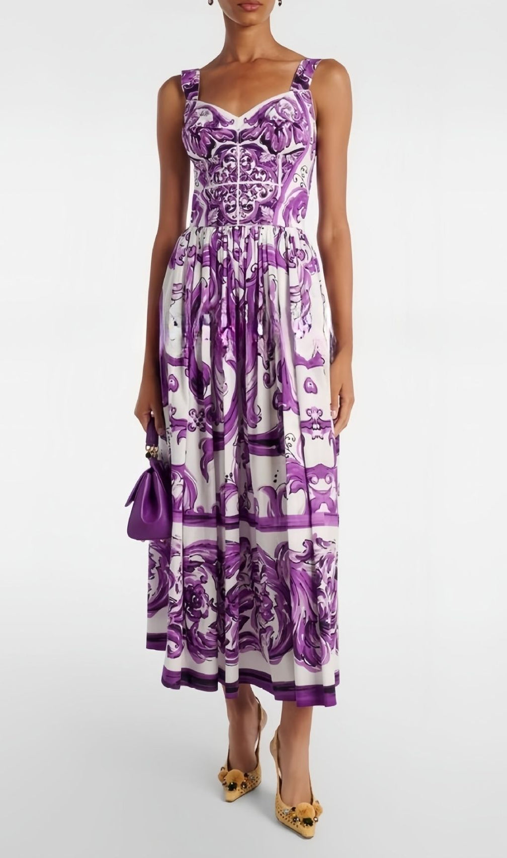 Koko Strappy Printed Maxi Dress