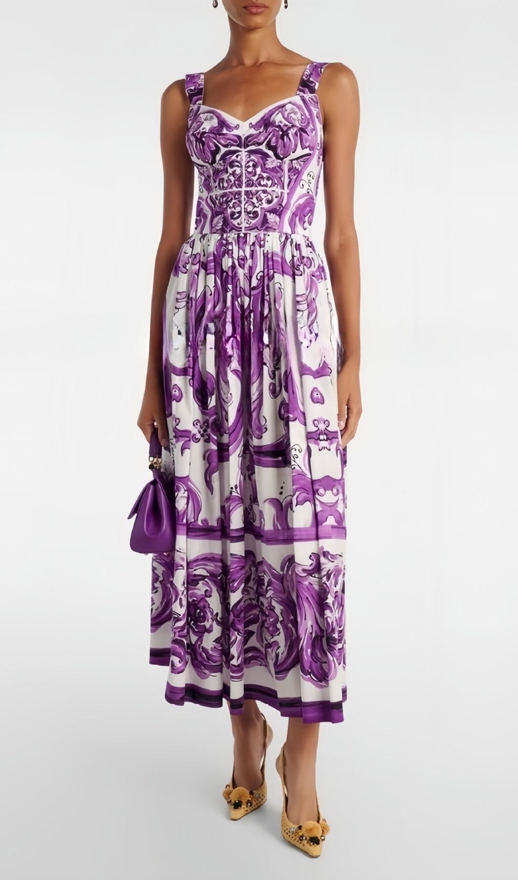 Koko Strappy Printed Maxi Dress