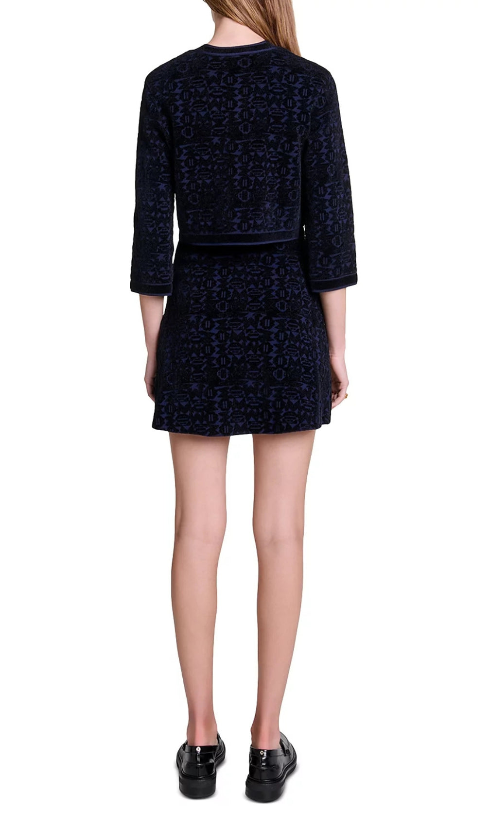 Reverie Velvet Knit 2-In-1 Cardigan & Dress Set