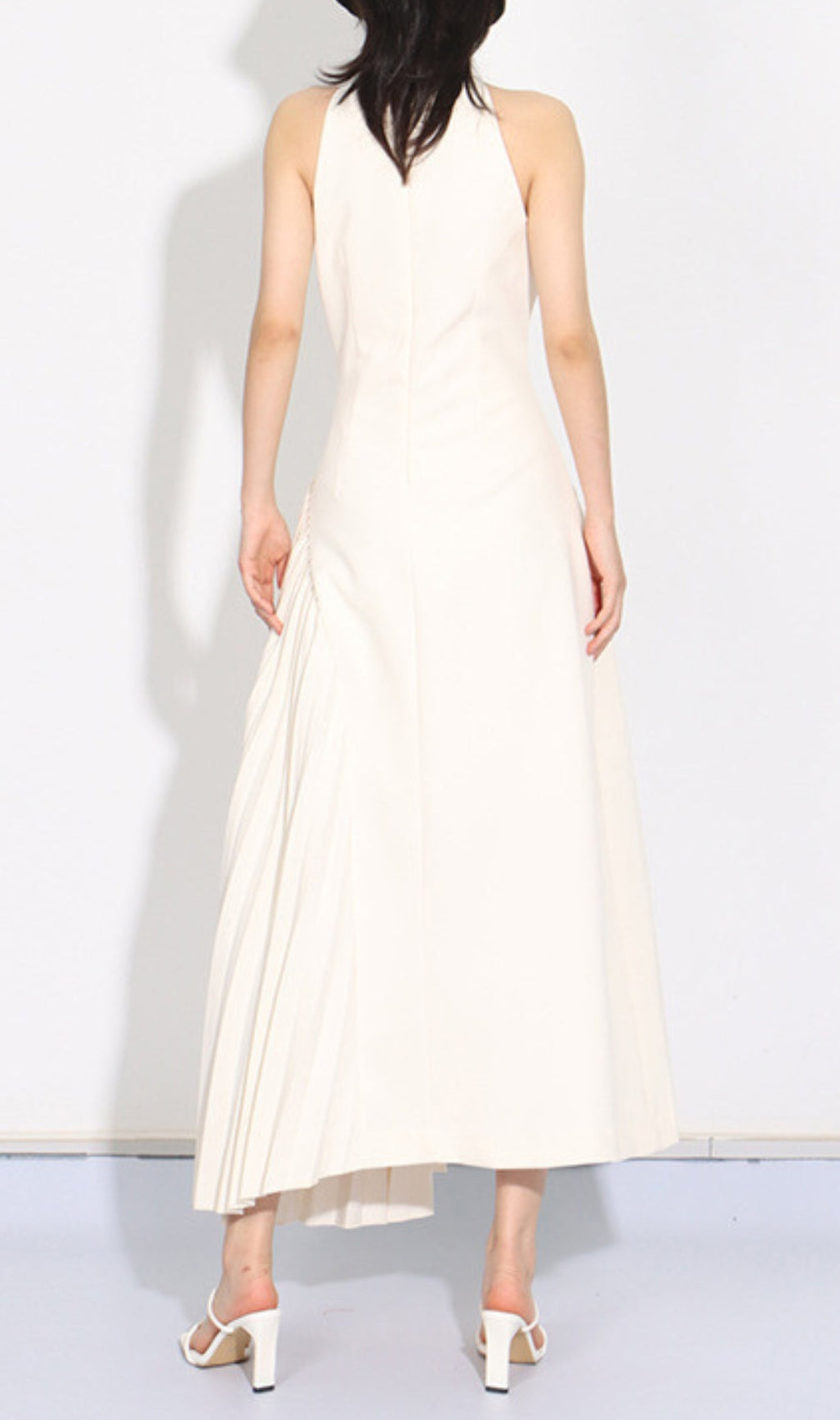 Arazoa Halter Ruched Maxi Dress