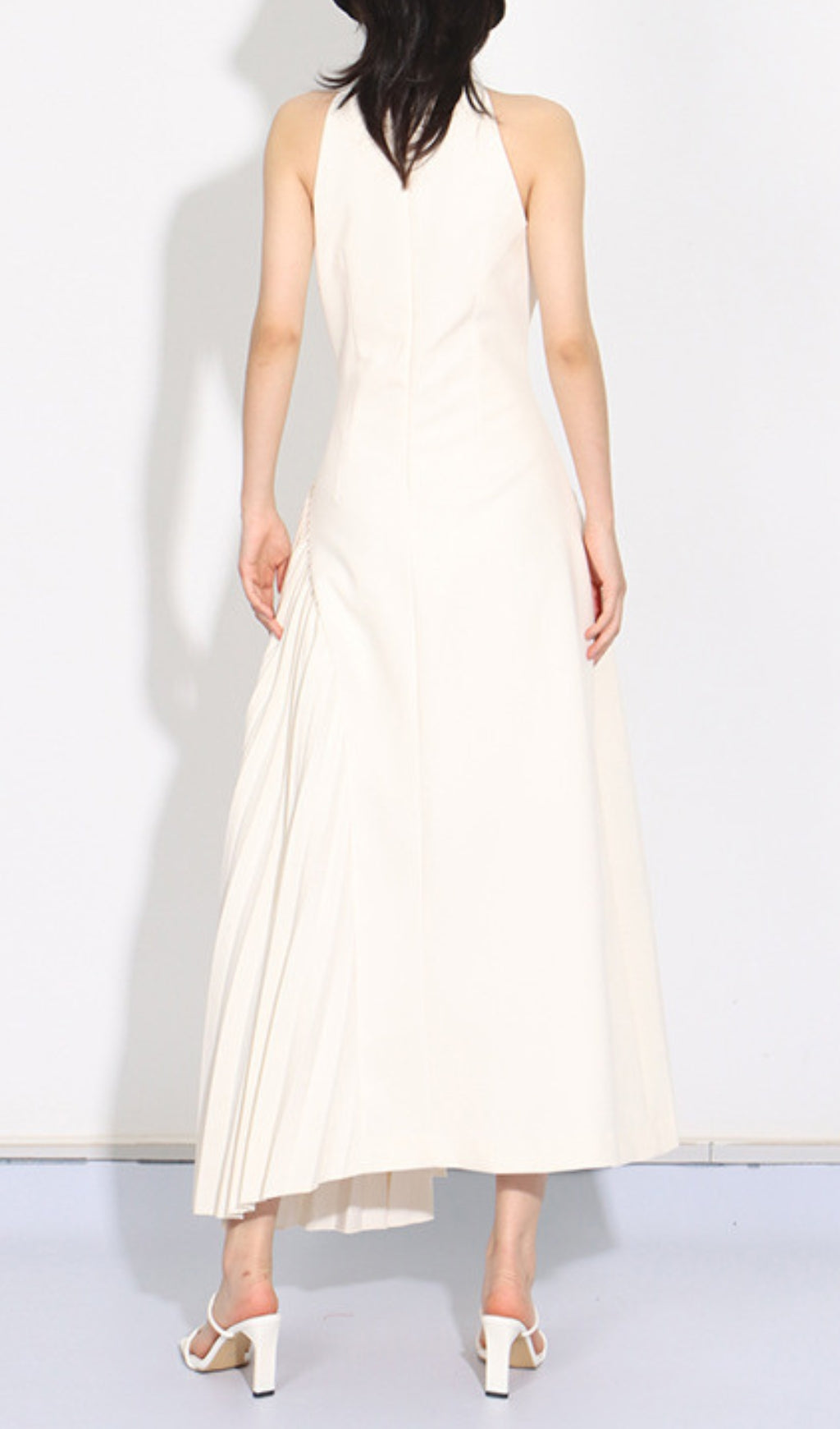 Arazoa Halter Ruched Maxi Dress