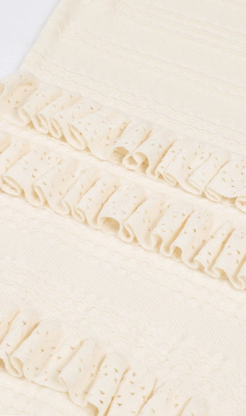 Elaina Sleeveless Ruffle Maxi Dress