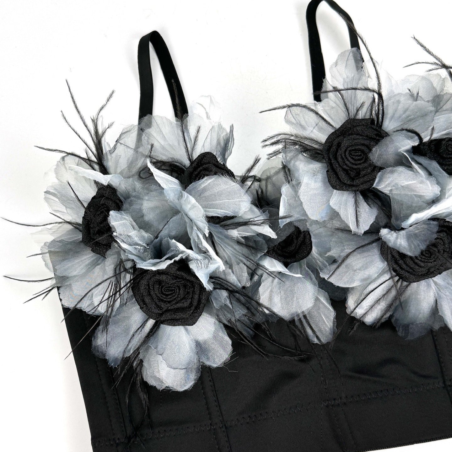 Dewei Flower Crop Top