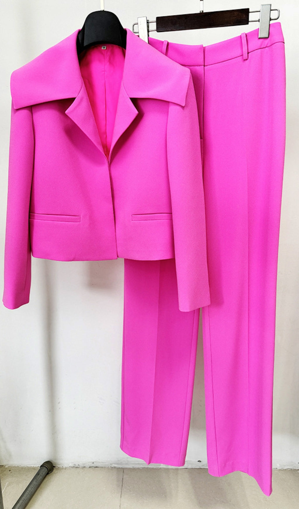 Aubrielle Pink Two-Piece Suit