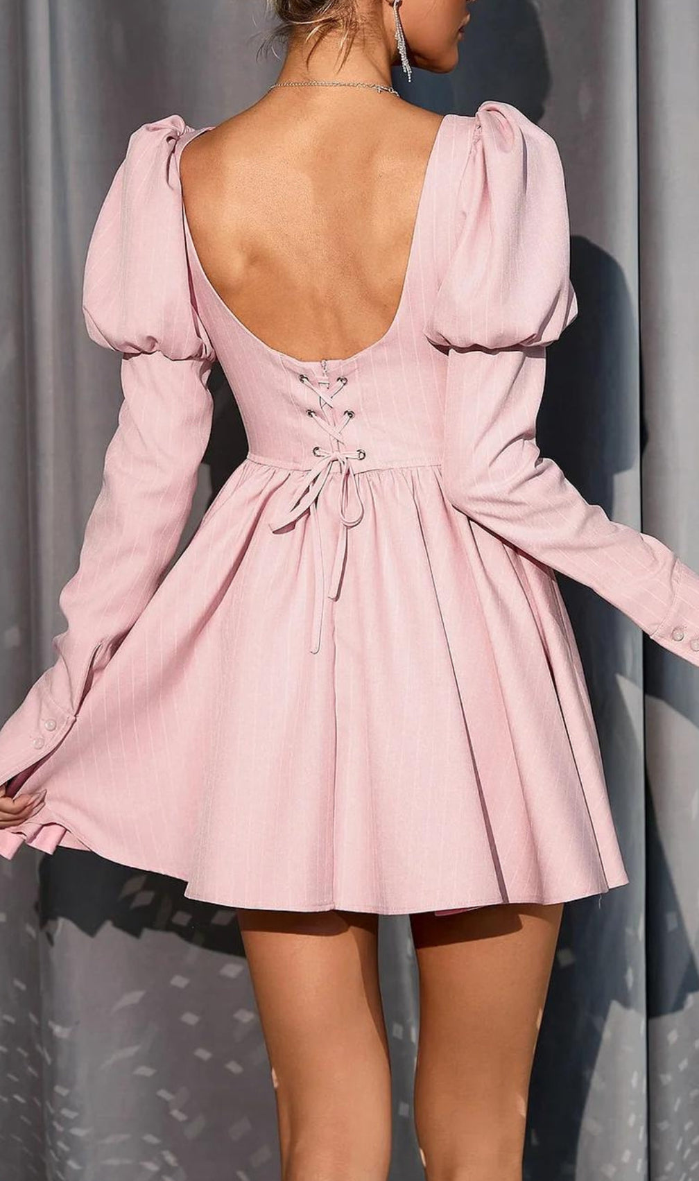 Ameline Mini Dress In Pink