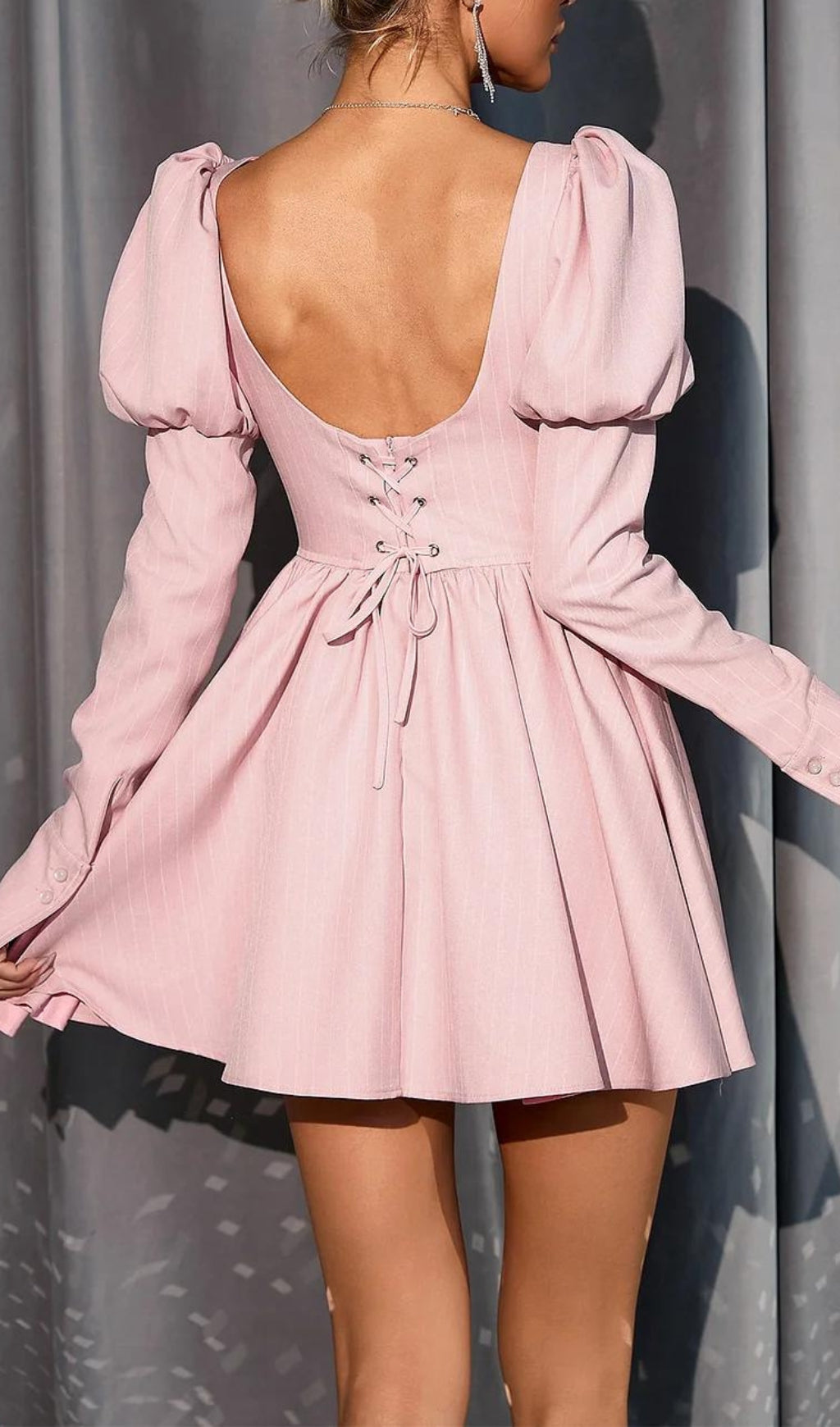 Ameline Mini Dress In Pink