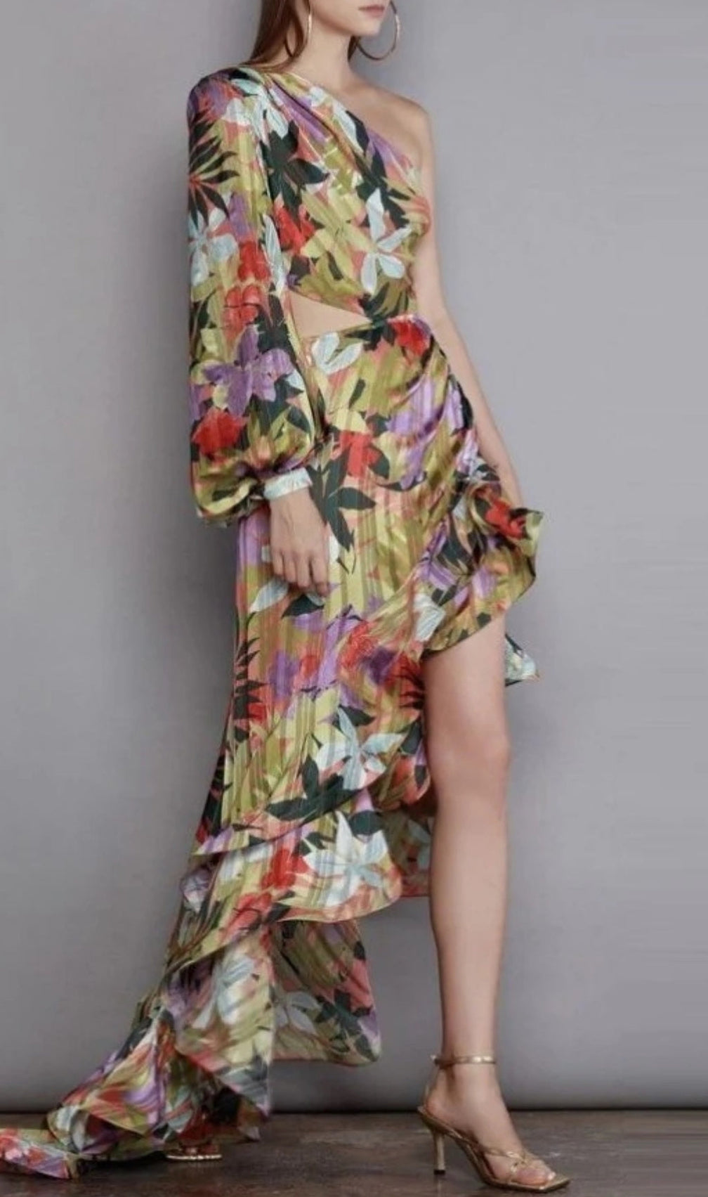 Asfrid Printed Maxi Dress