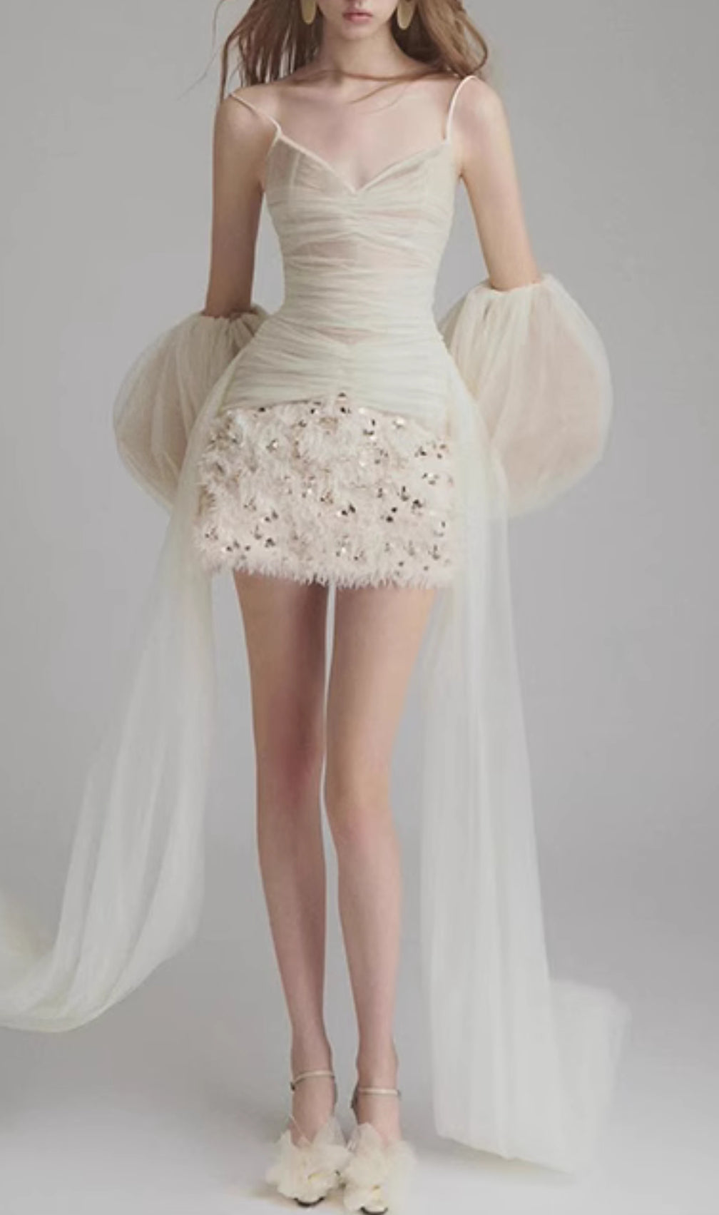 Dania Mesh Top & Sequin Skirt
