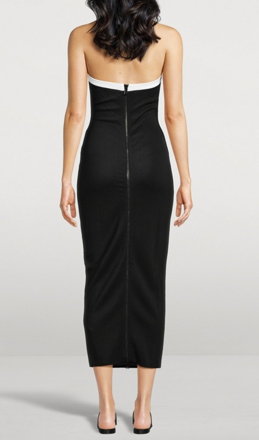 Bijou Rose Jacquard Halter Midi Dress