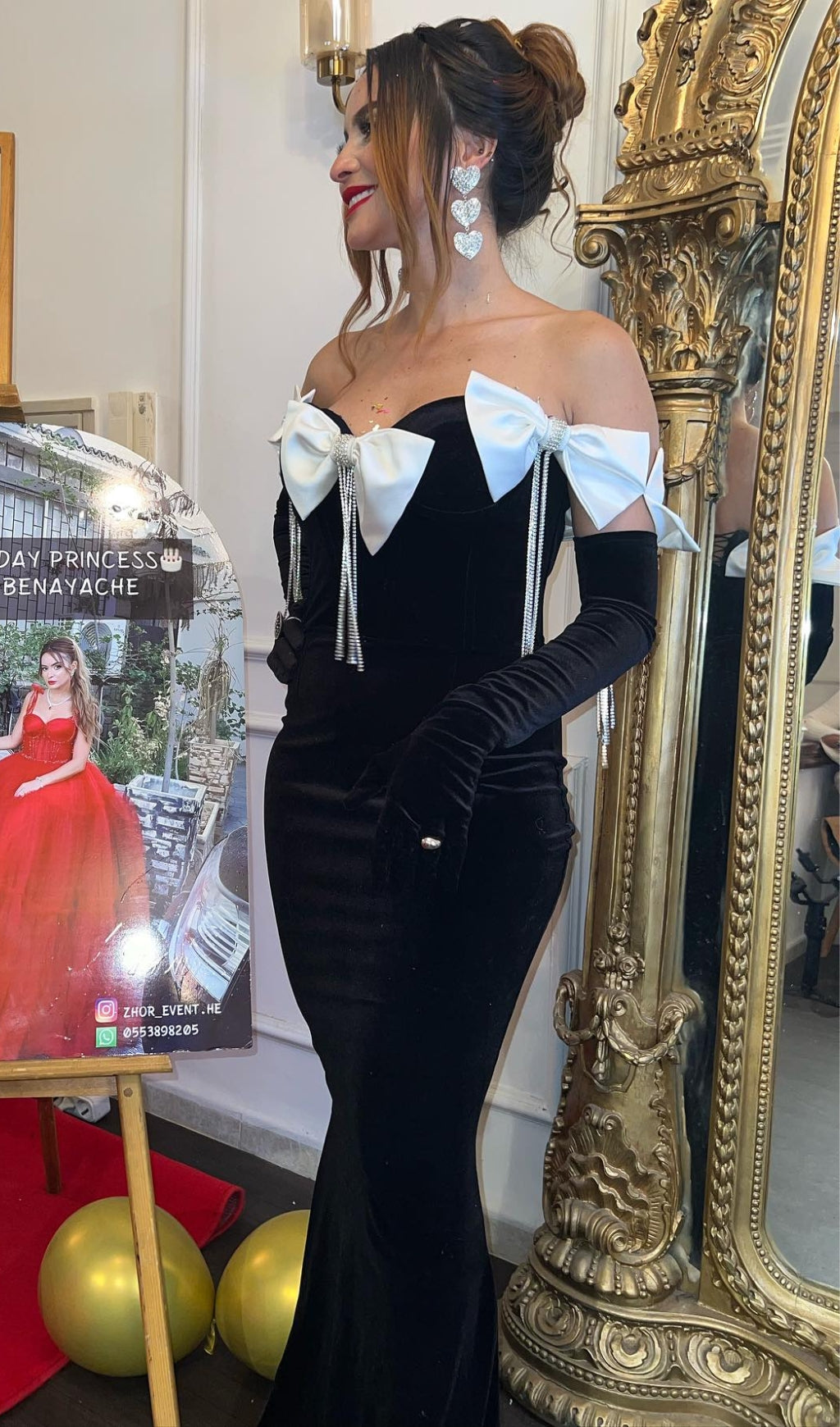 Aquanette Bow Tassel Maxi Dress