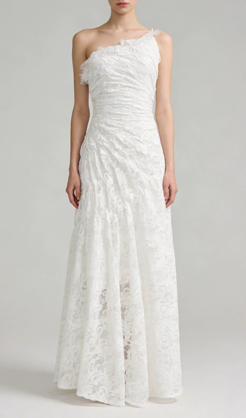 Kory White Lace Maxi Dress