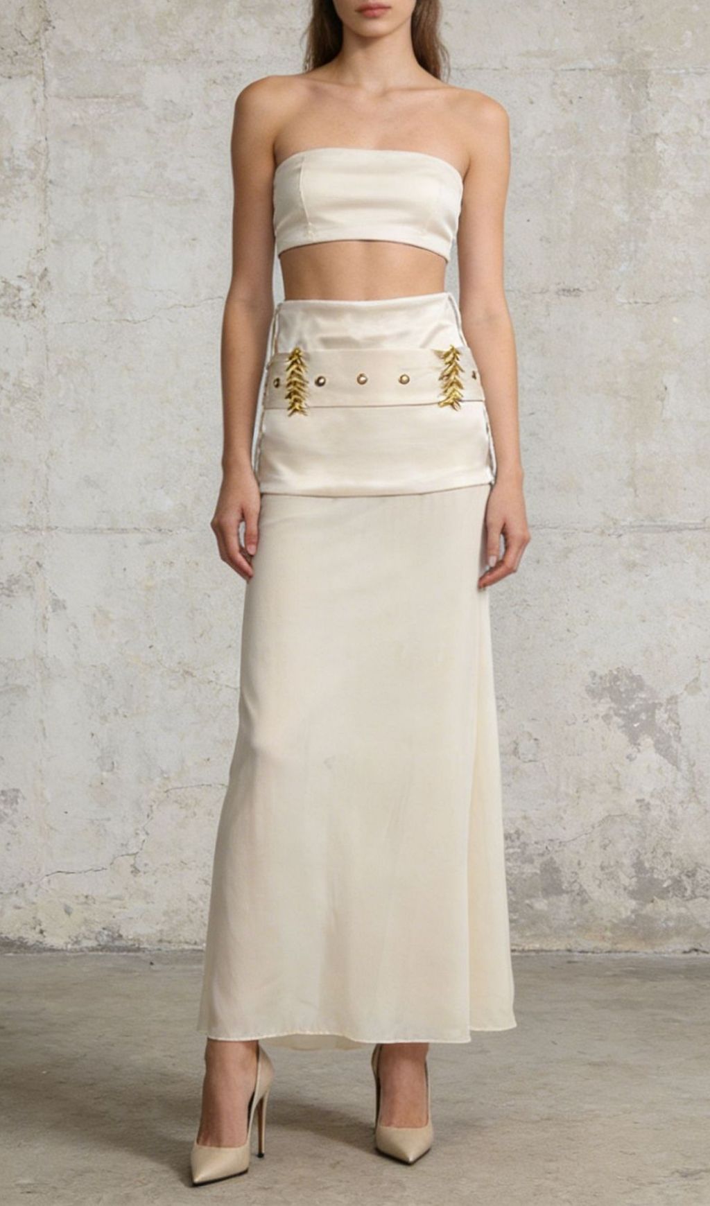 Kaye Belted Maxi Skirt | Hourglass Fit, Effortless Style