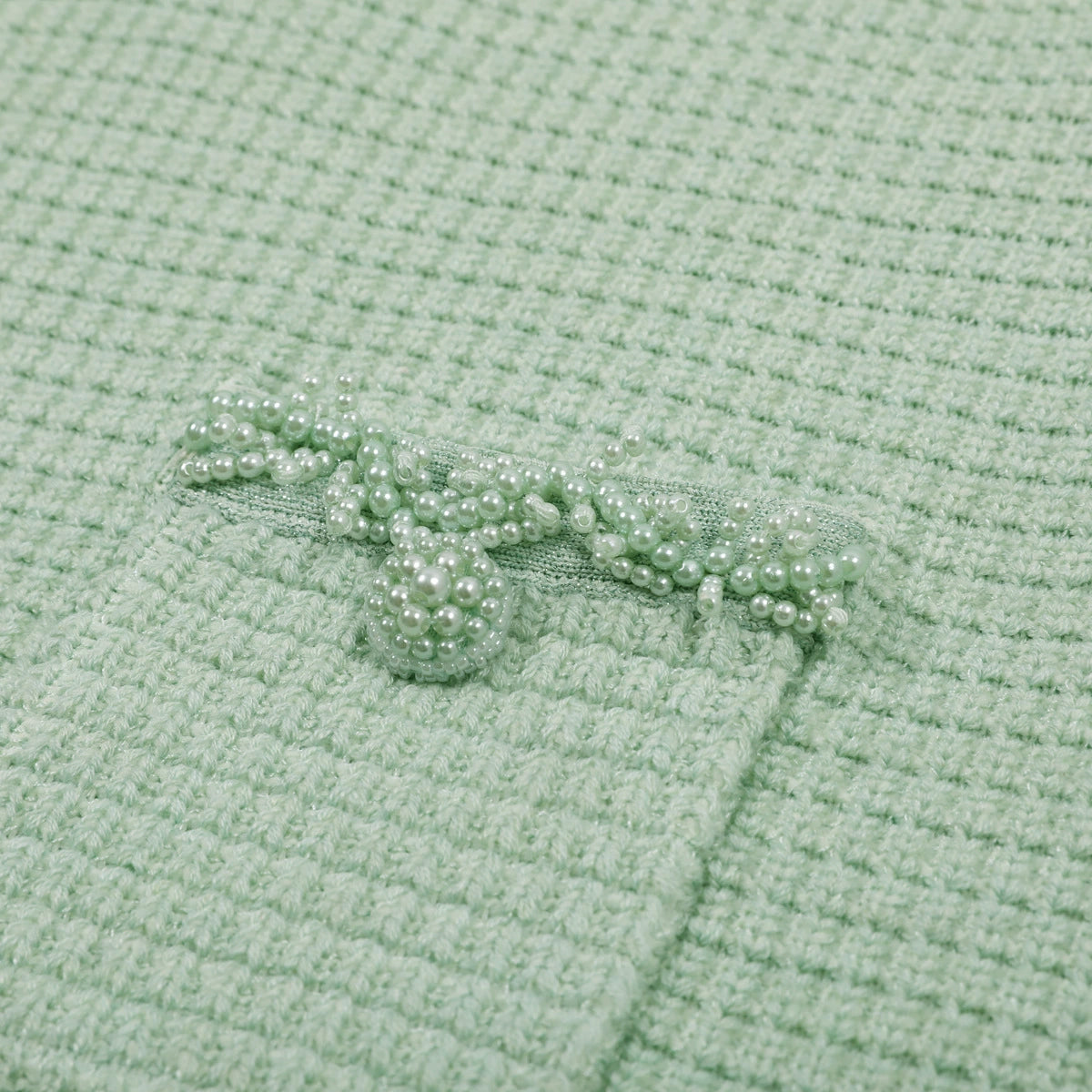 Emme Beaded Knit Mini Dress