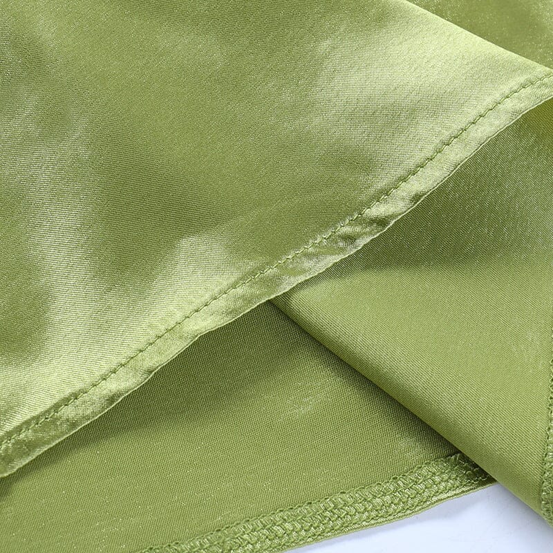 Floral Strap Satin Dress