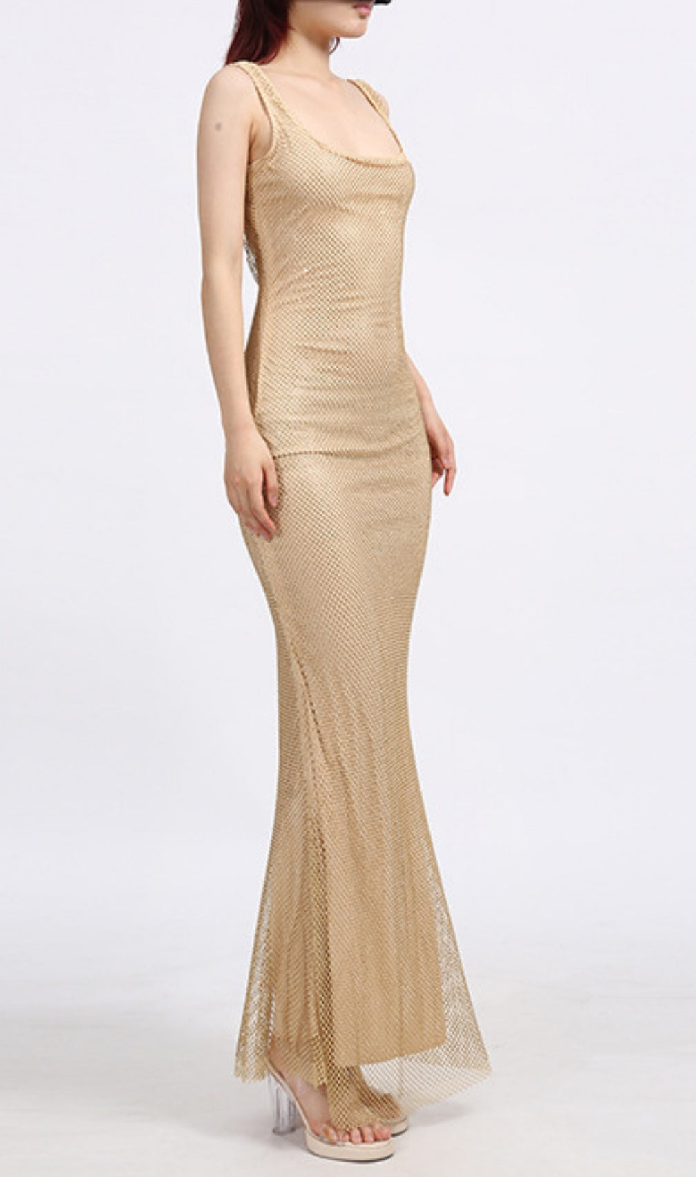 Evelin Square Neck Maxi Dress