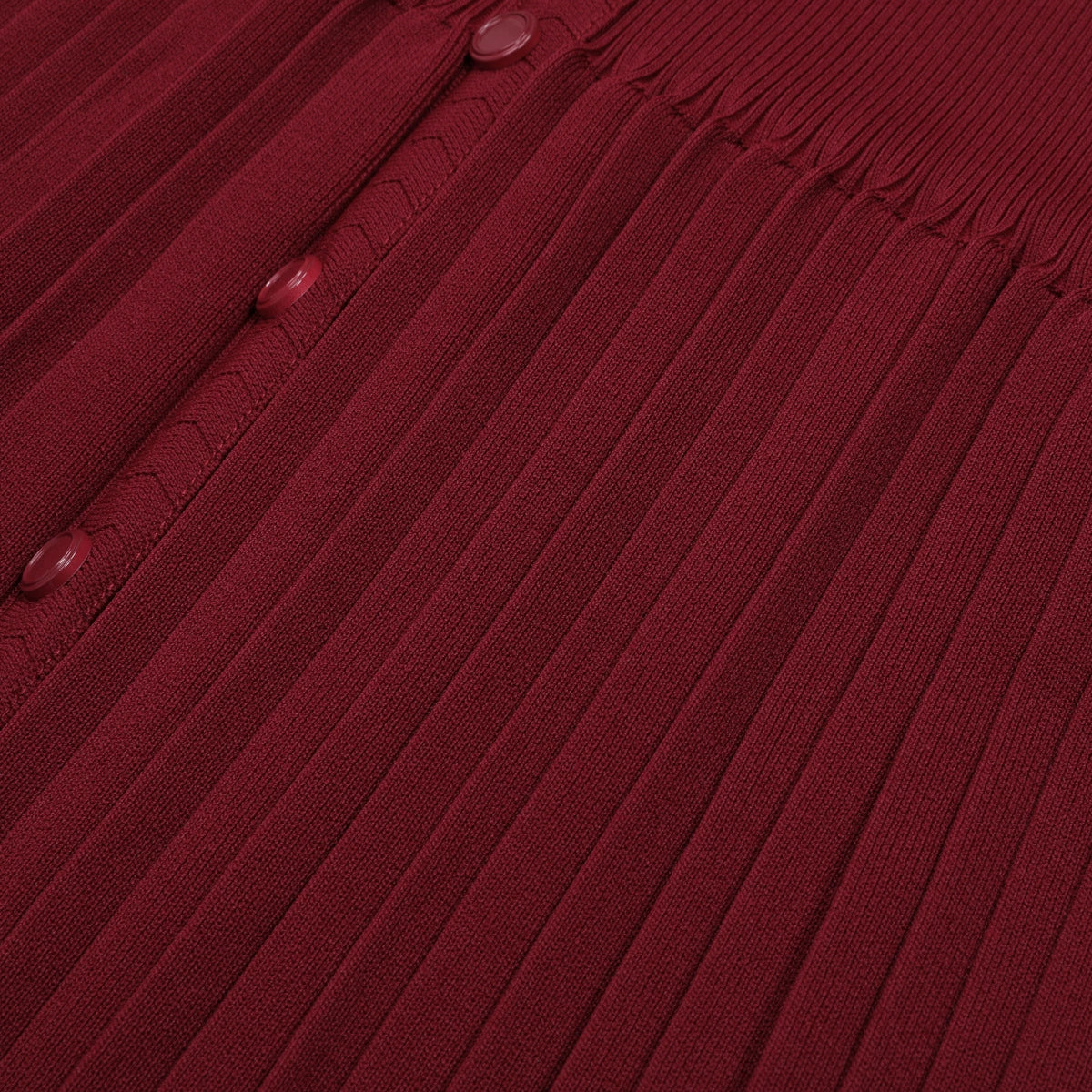 Jackie Wine Ribbed Knit Cardigan & Maxi Dress Set | Women's Elegant Co-ord