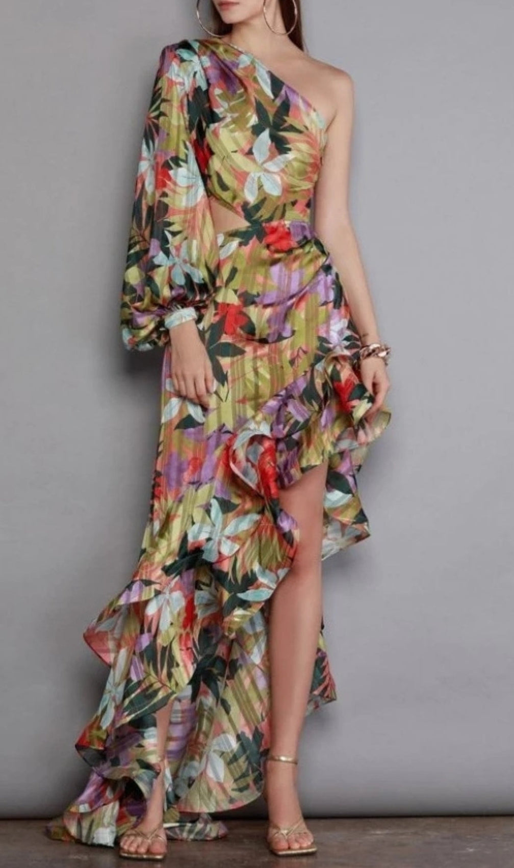 Asfrid Printed Maxi Dress