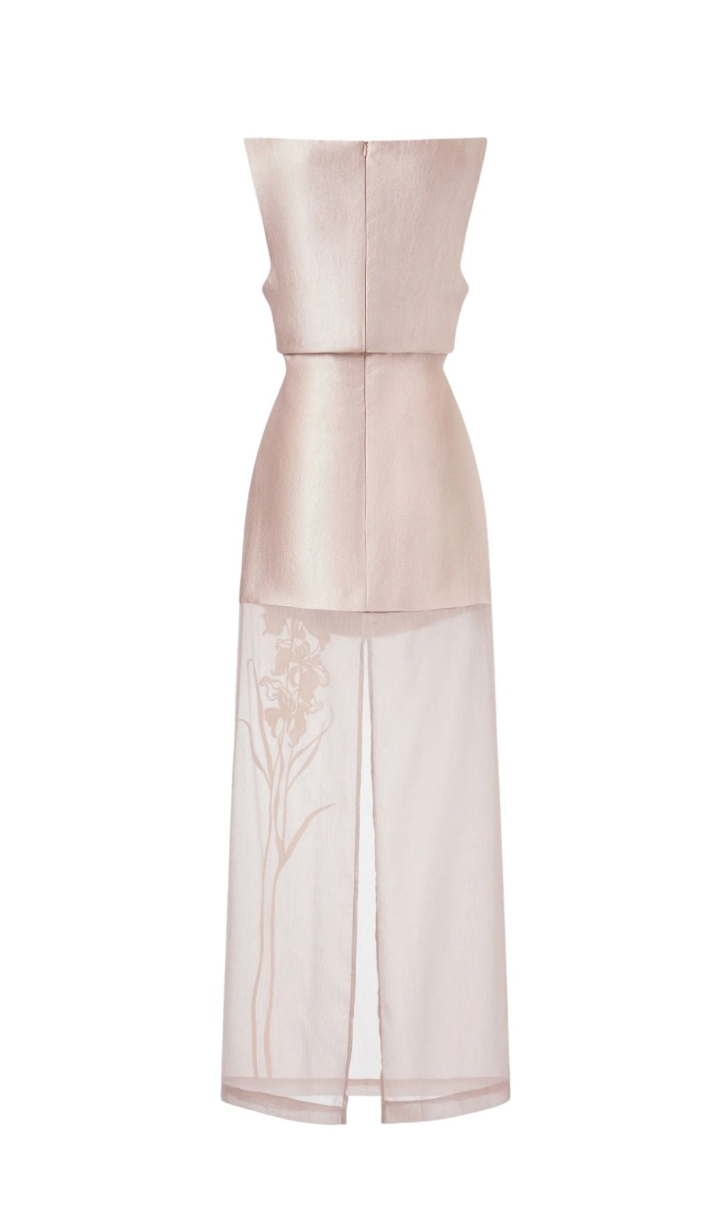 Kerlisha Artful Floral Embroidered Sleeveless Maxi Dress | Elegant Special Occasion Gown