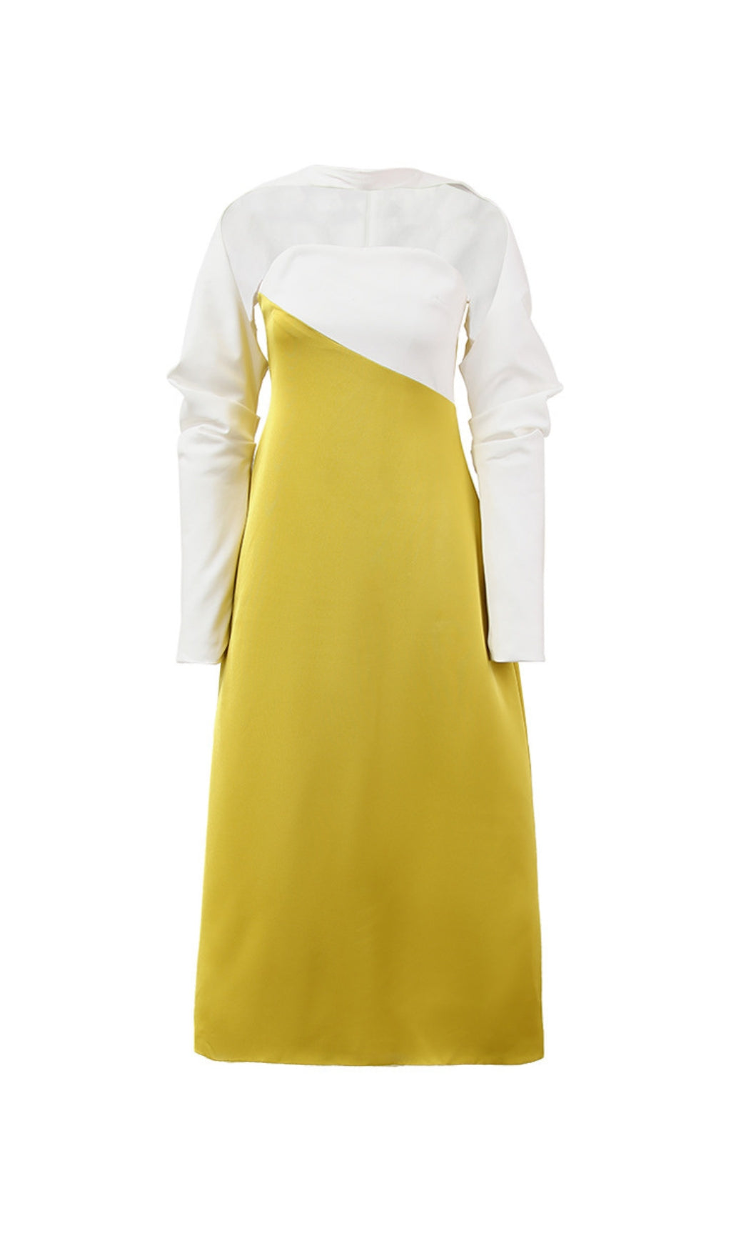 Bryna Off Shoulder Long Sleeve Midi Dress