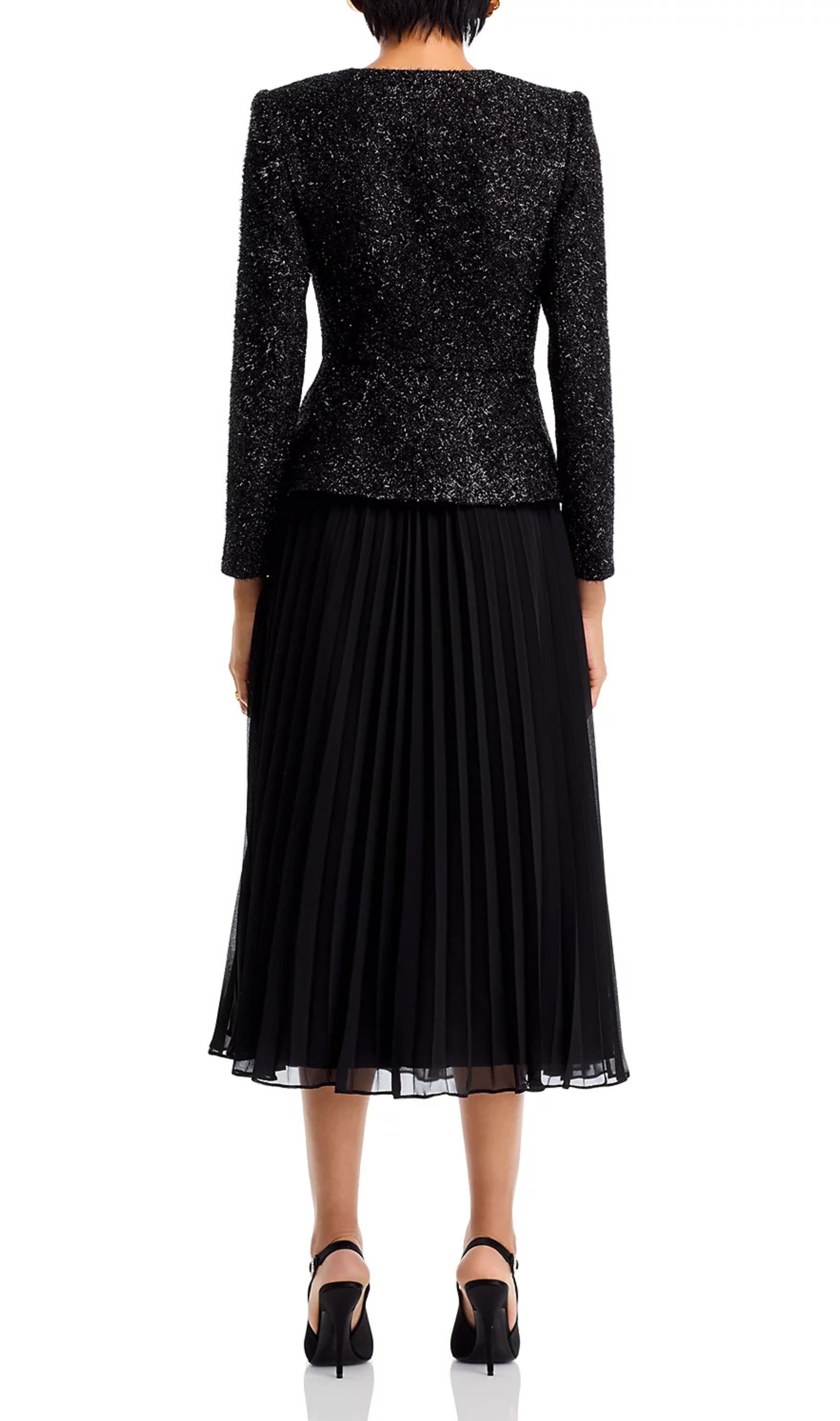 Tinsel Boucle Midi Dress