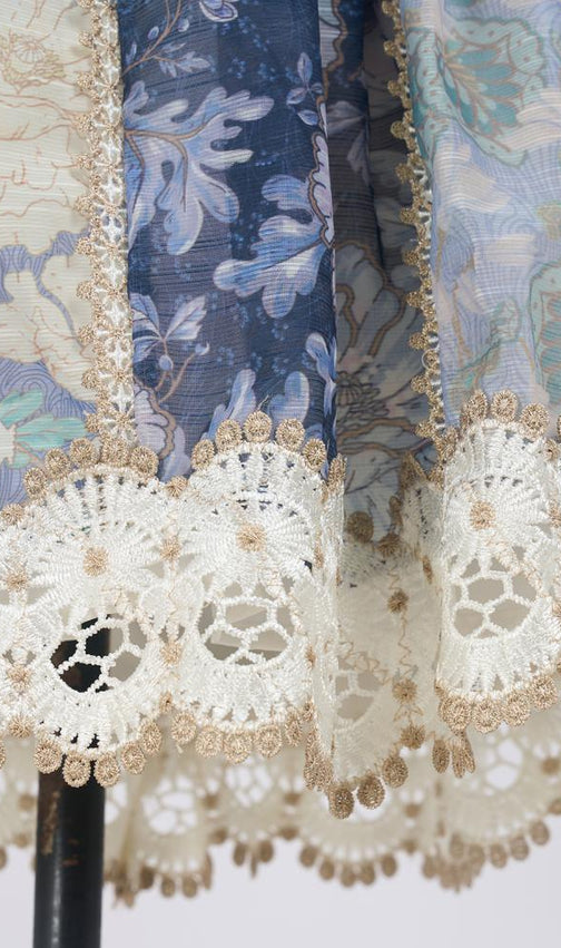 Gladys Printed Long Sleeve Shirt & Skirt Set