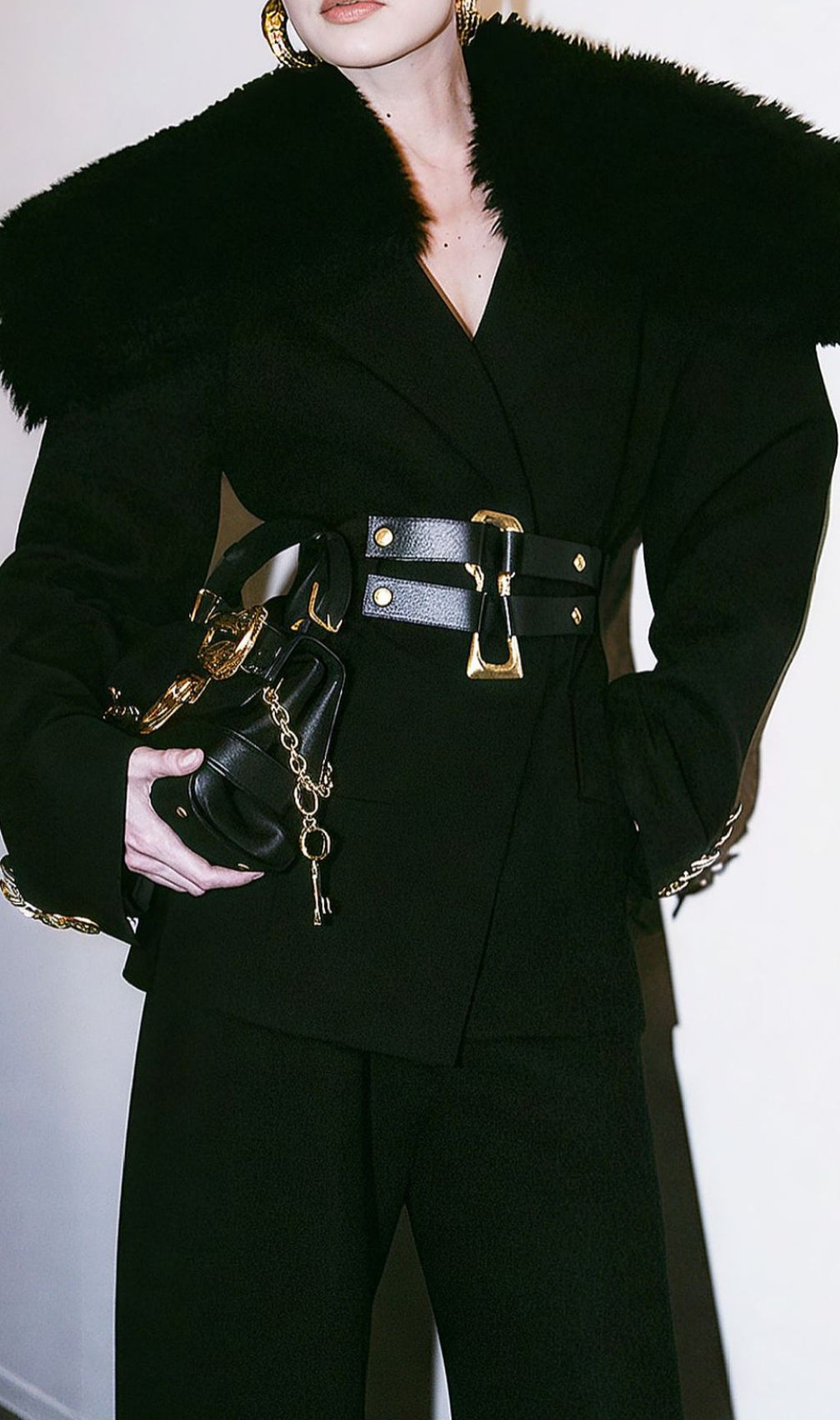 Hala Black Belt Blazer