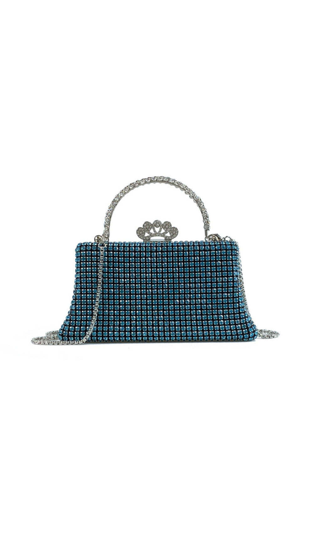 Divinia Blue Diamond Handbag